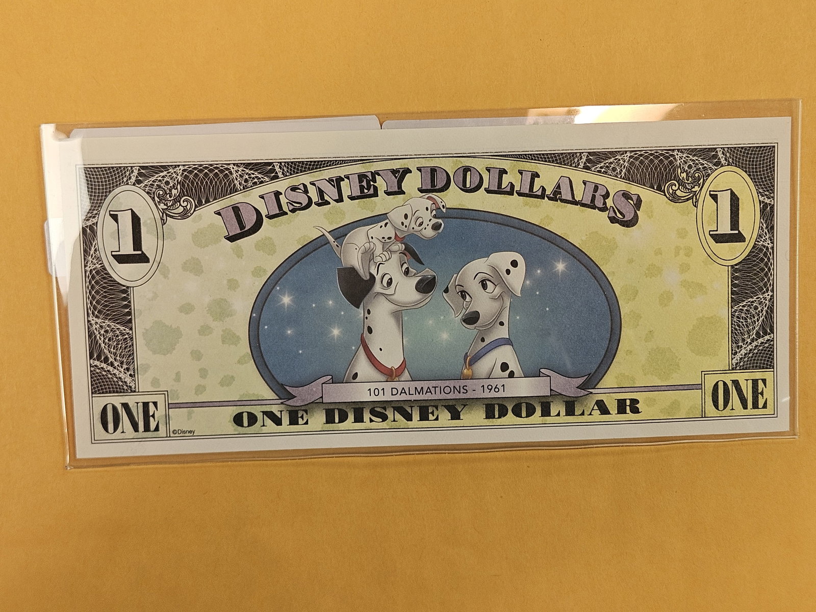 ** RARE ** DISNEY DOLLAR! Crisp Uncirculated 2013-D One Dollar - 2