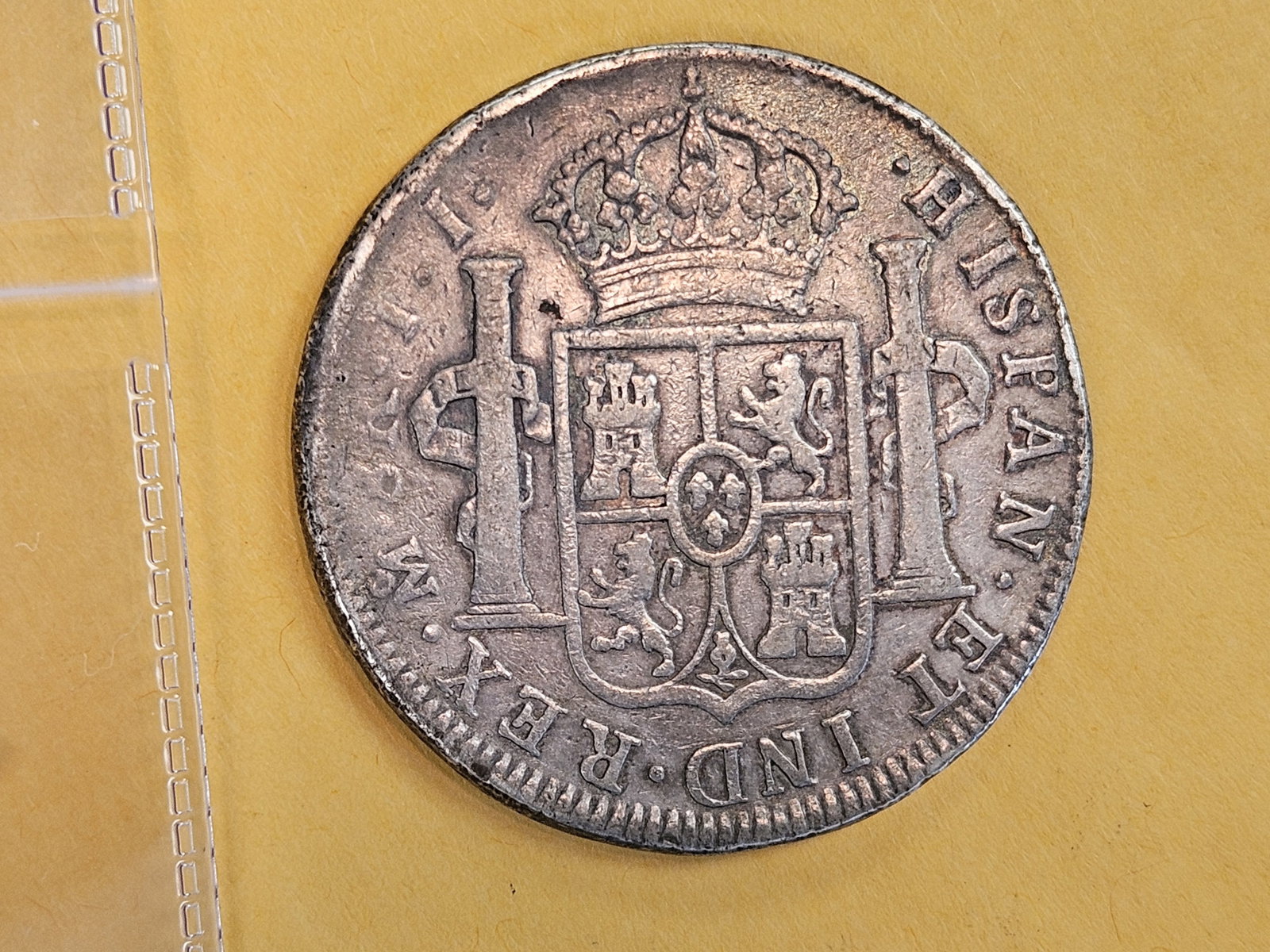 1818 JJ Mexico silver 8 reals in Very Fine - 5