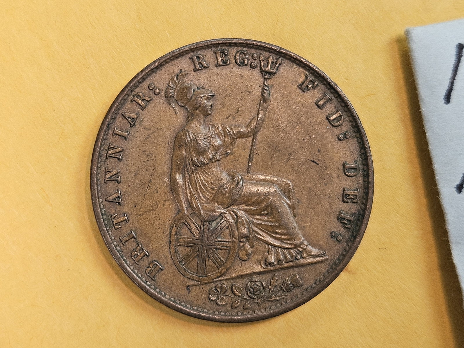 Choice About Uncirculated 1858/6 Great Britain 1/2 pence - 6