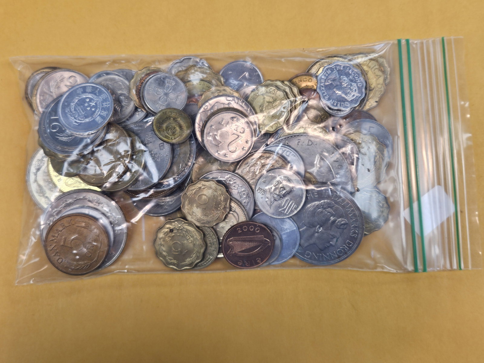 ONE Pound of Brilliant Uncirculated World Coins - 2