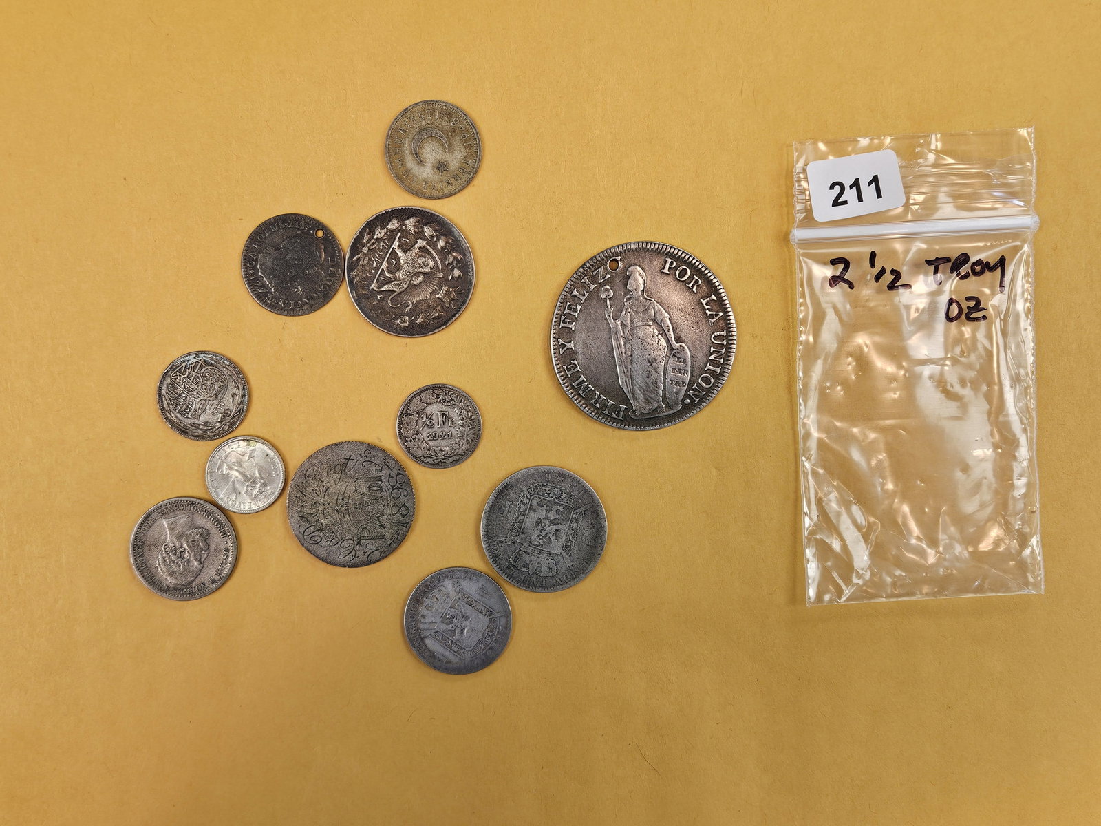 Lil Bag of mixed, Silver, World Coins (1 of 2)