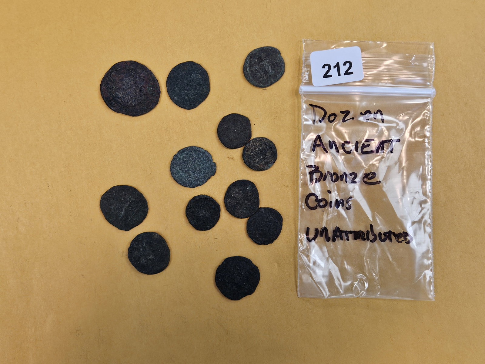 ANCIENTS! Twelve, mixed, Ancient Bronze Coins (1 of 6)