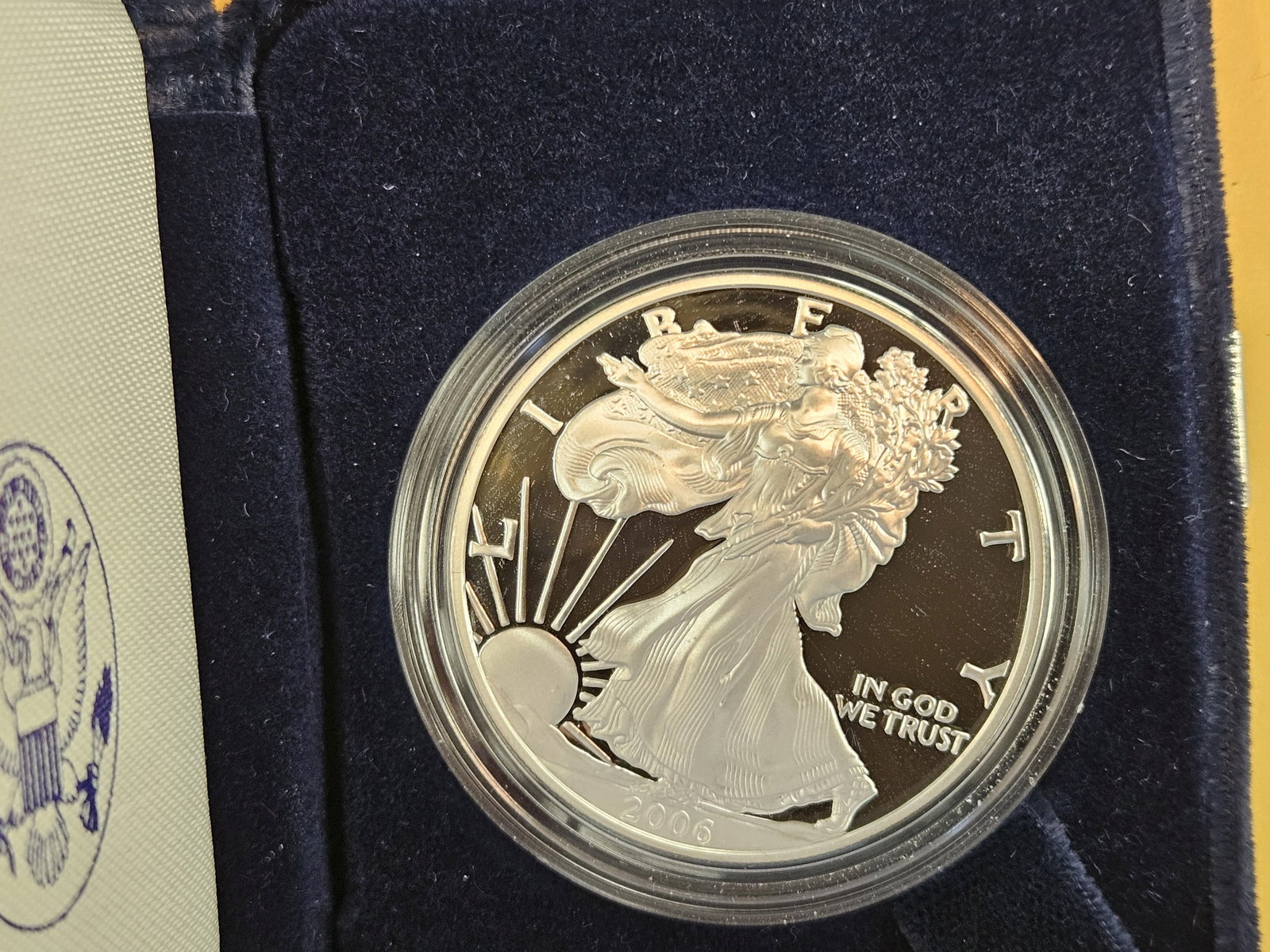 GEM Proof Deep Cameo 2006 American Silver Eagle - 2