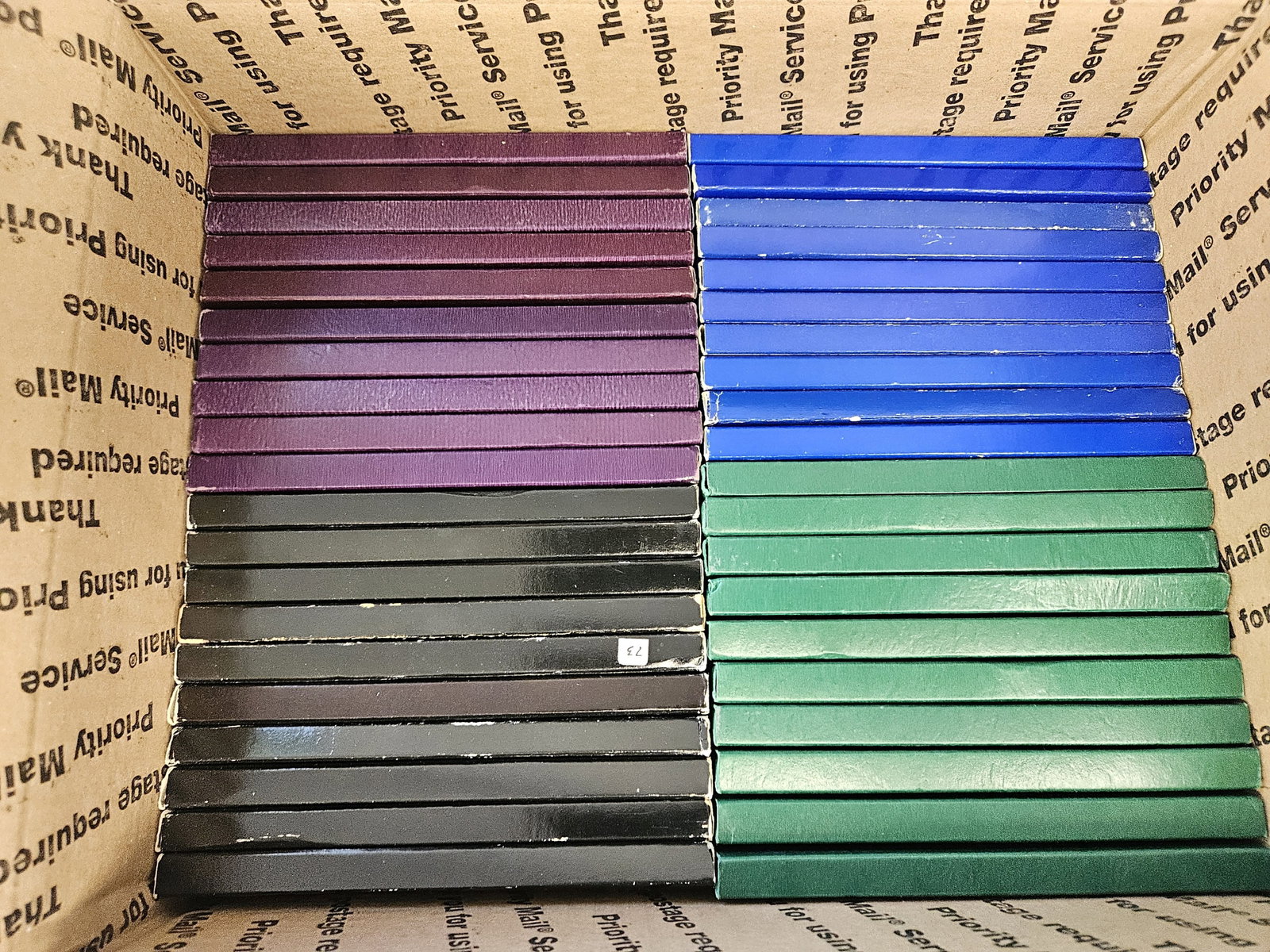 FORTY US Proof Sets: Ships separately in a Flat Rate Medium Box. No combined shipping for this one. Probably duplicates