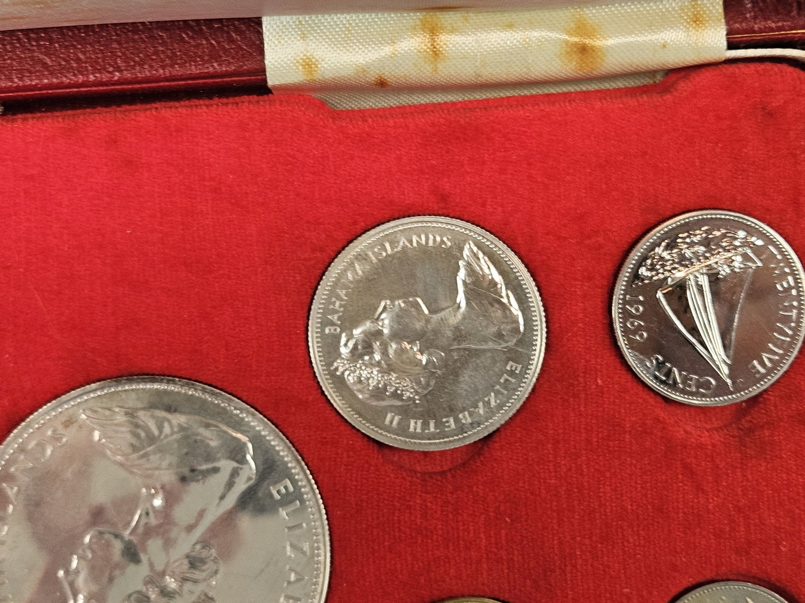Proof Silver 1969 Bahamas 9-coin set - 6