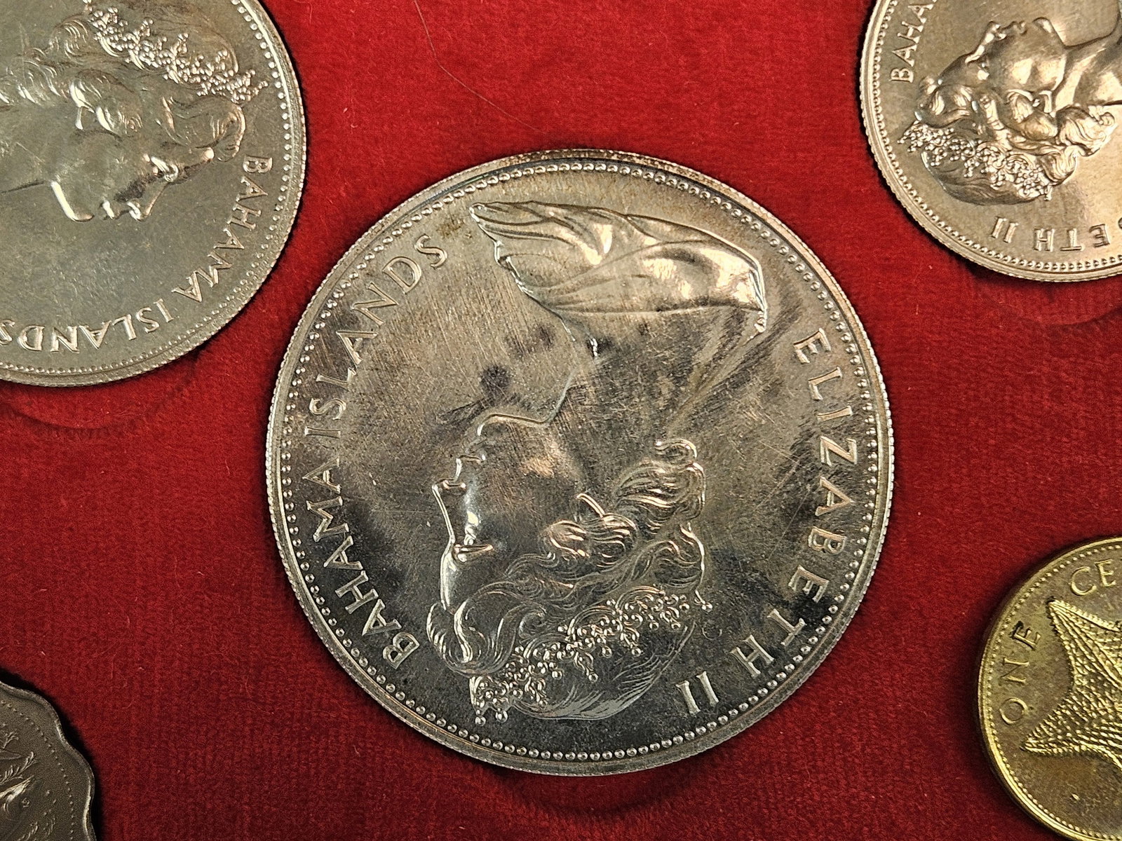 Proof Silver 1969 Bahamas 9-coin set - 7