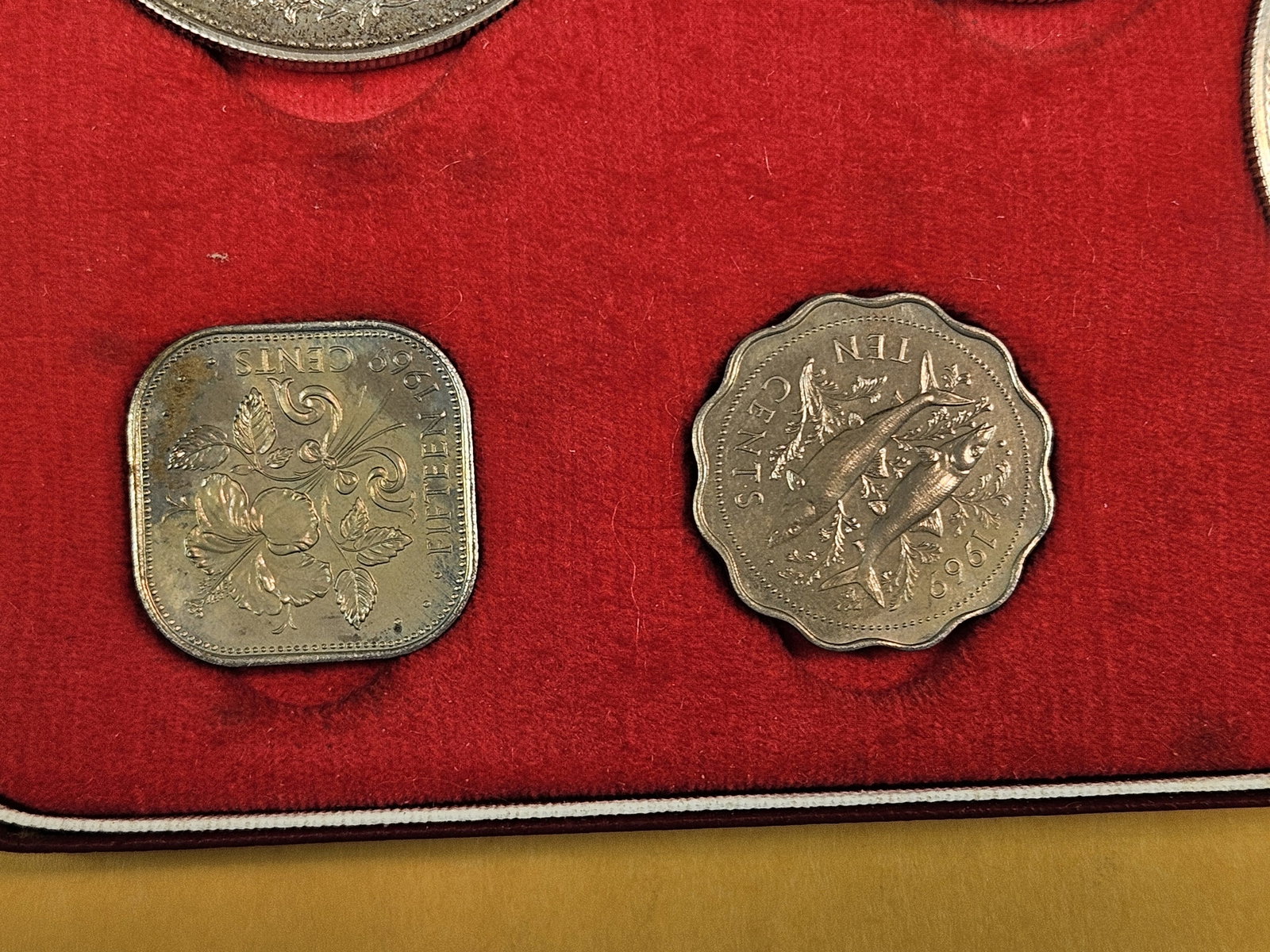 Proof Silver 1969 Bahamas 9-coin set - 8