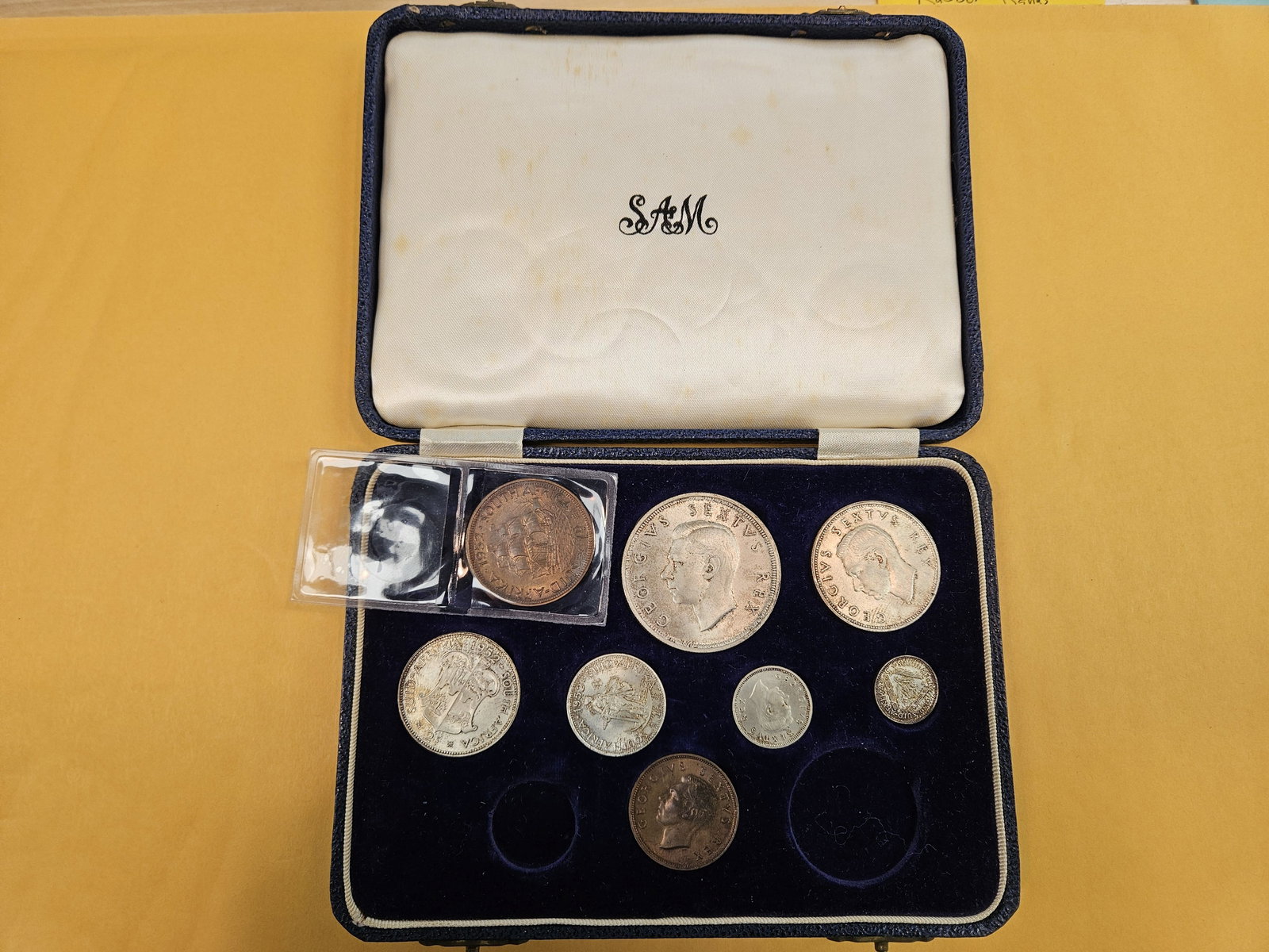 Partial 1952 South Africa Silver set - 2
