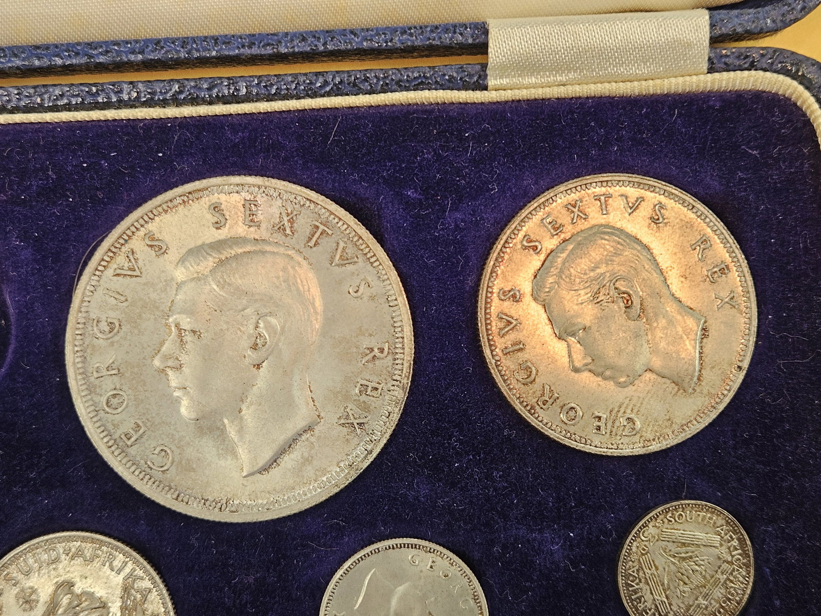 Partial 1952 South Africa Silver set - 5