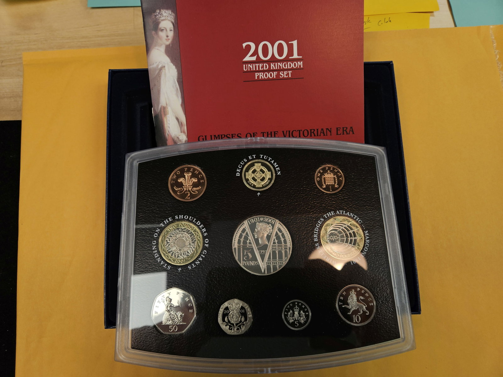 2001 United Kingdom Proof Set - 2