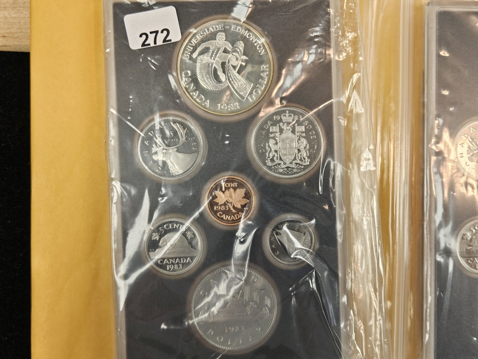 Four GEM Canadian Silver proof Sets - 2