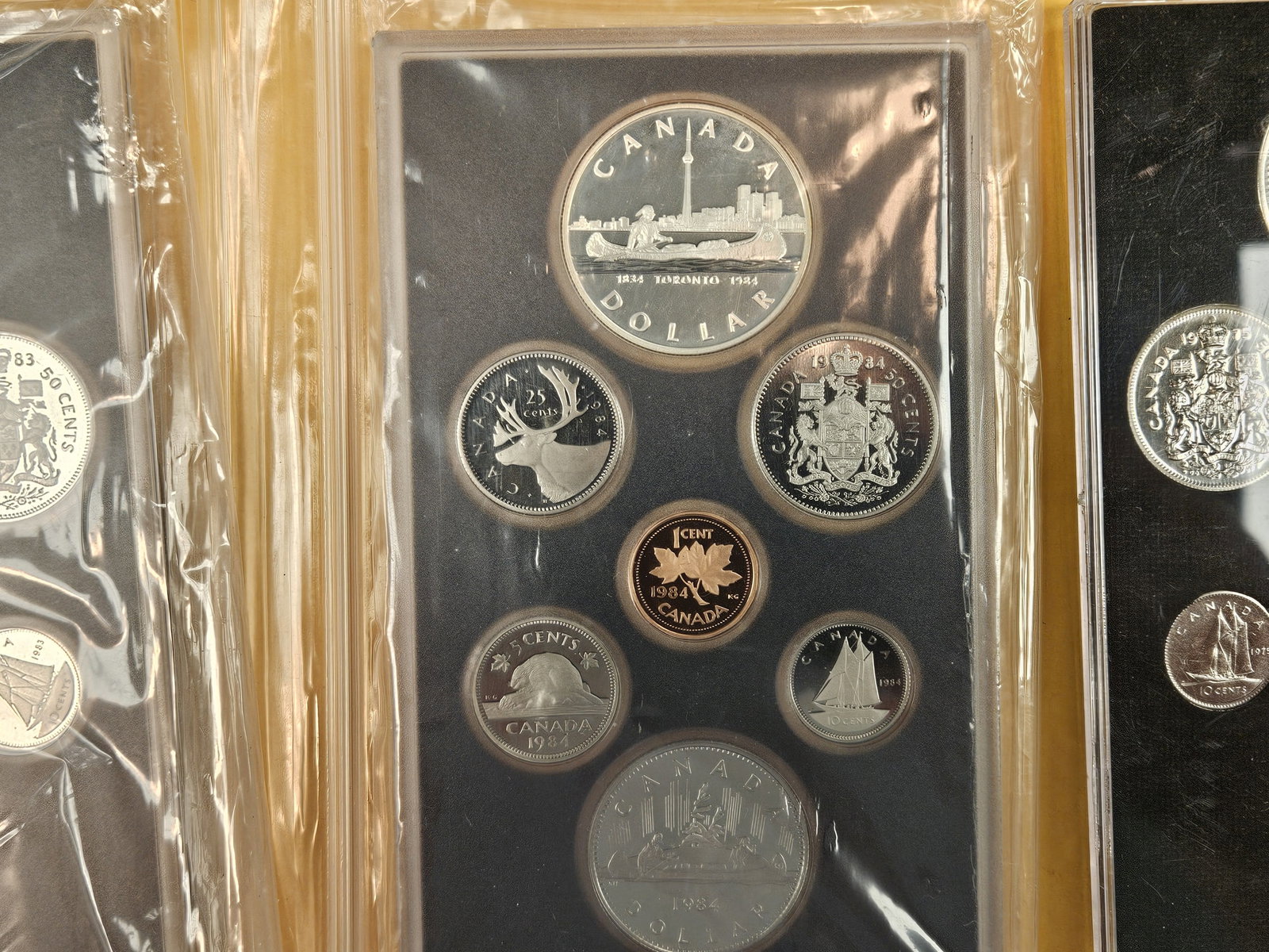 Four GEM Canadian Silver proof Sets - 3