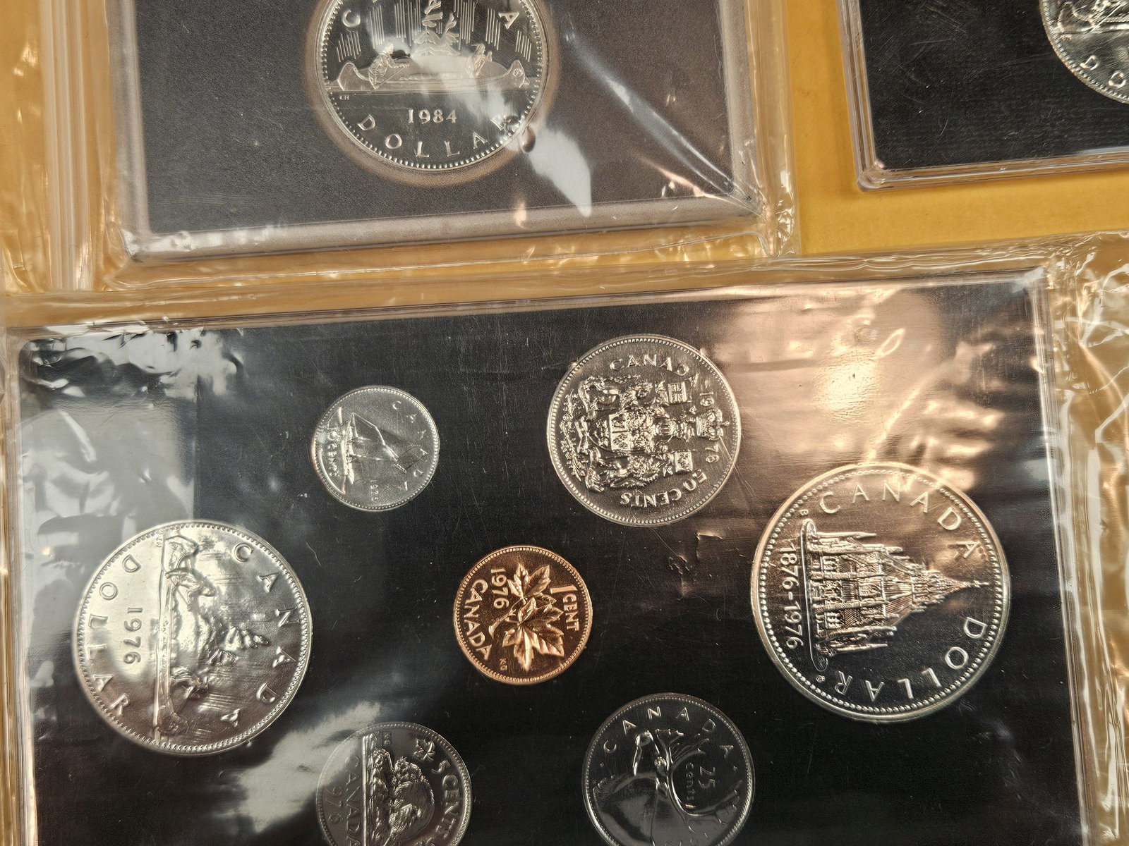 Four GEM Canadian Silver proof Sets - 5