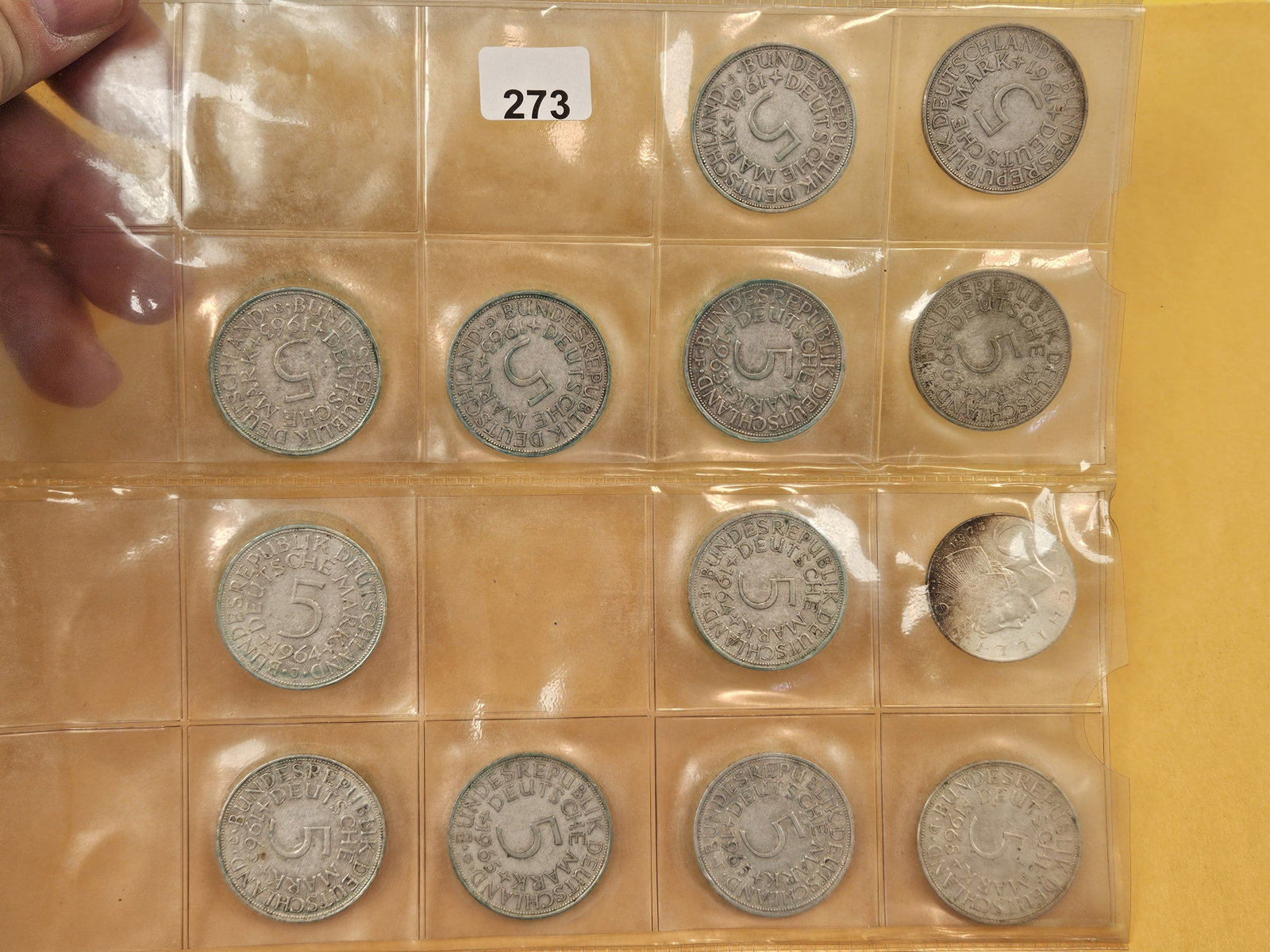 Thirteen SILVER German and Austrian coins - 2