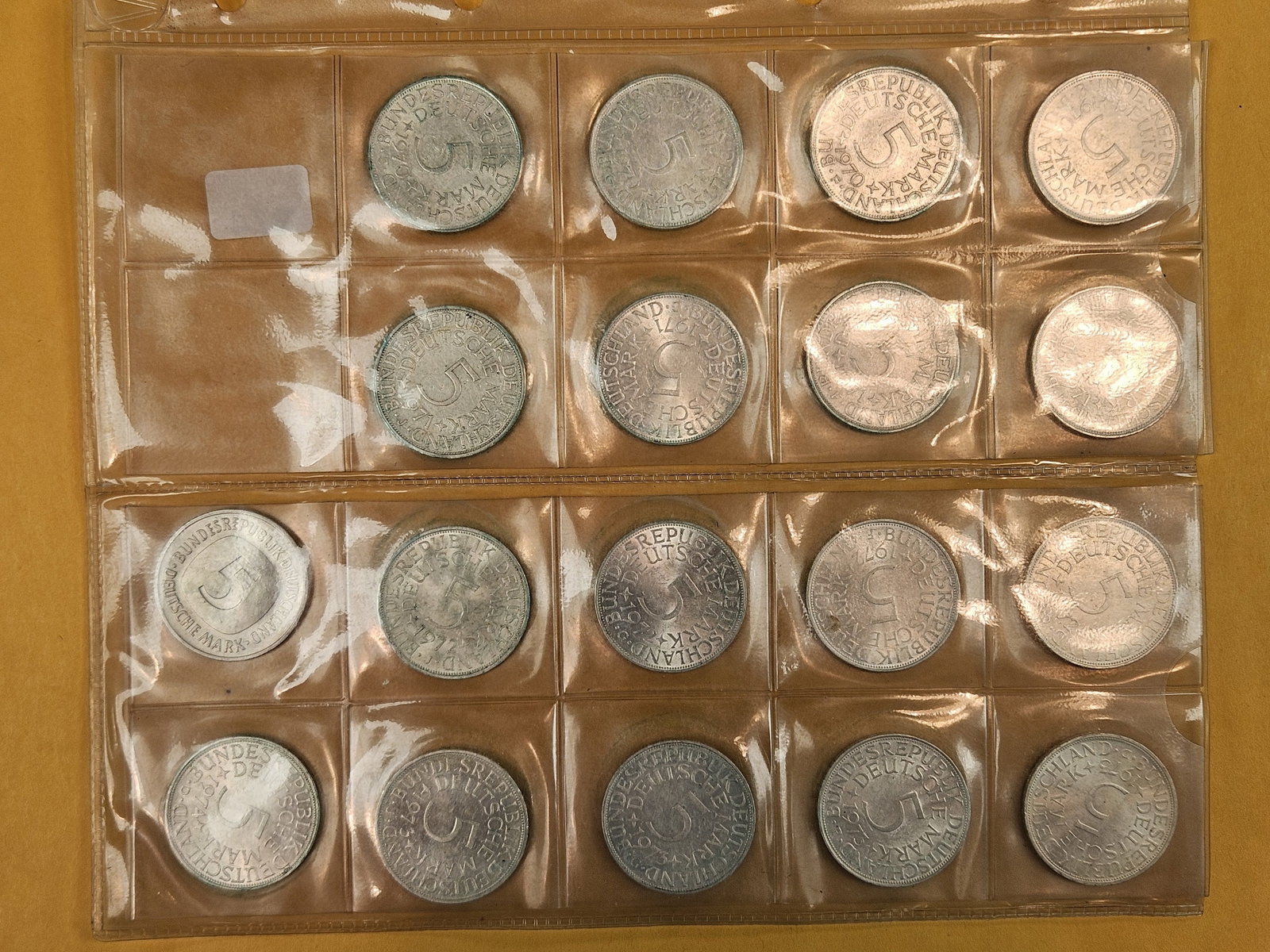 Eighteen SILVER German coins - 8