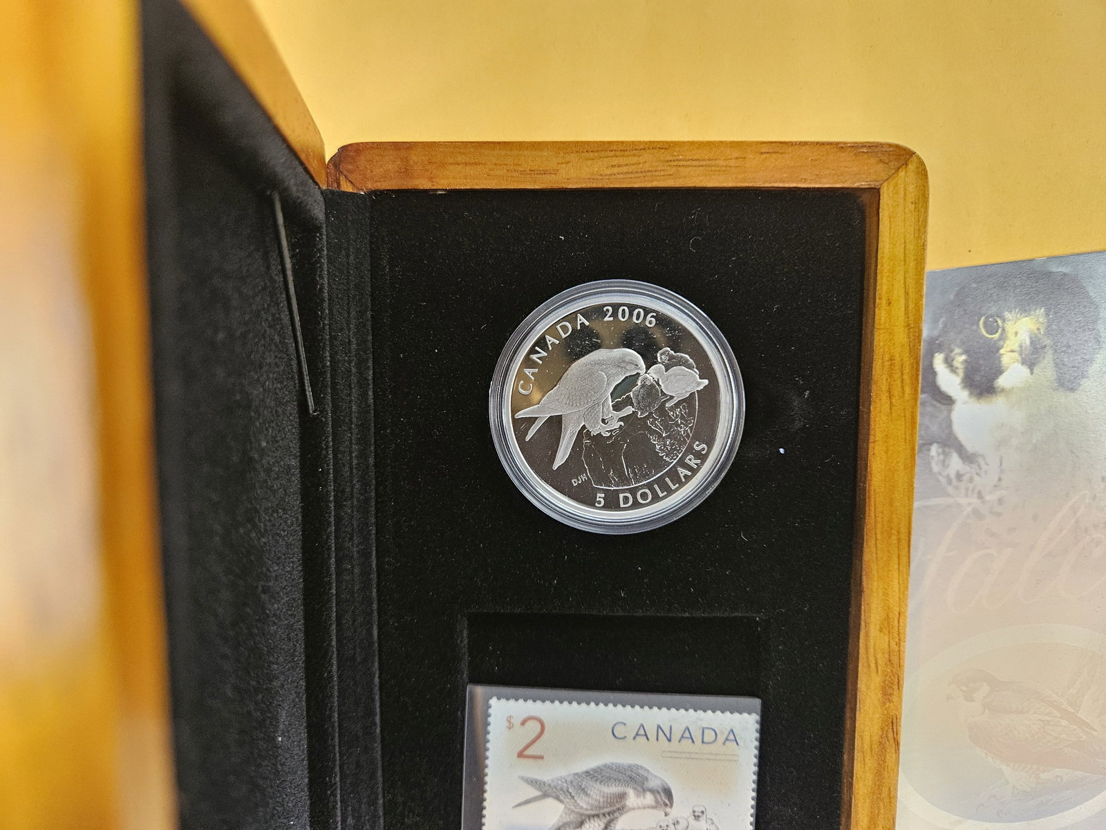 GEM 2006 Canada Silver Five Dollars - 3
