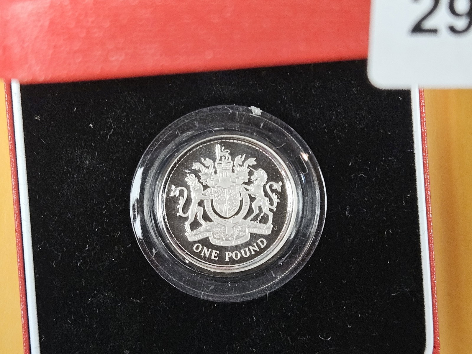 Four Gem Proof Deep cameo SILVER Peidfort United Kingdom Coins - 2