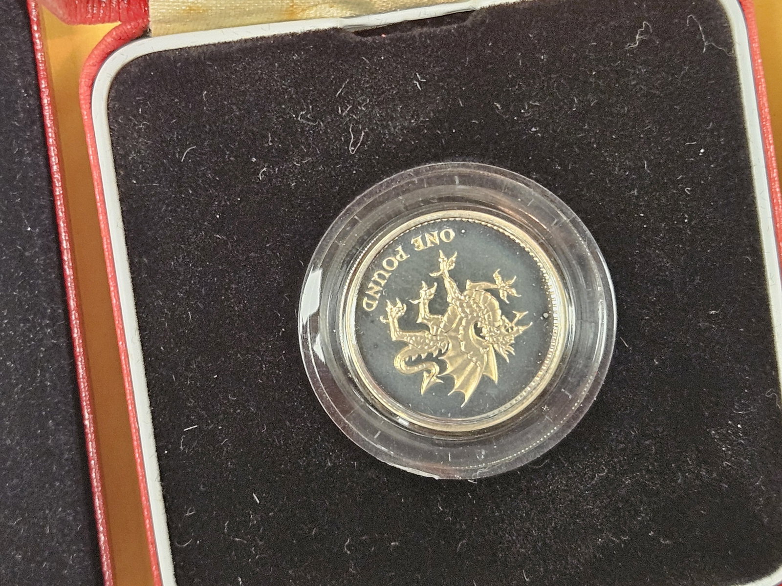 Four Gem Proof Deep cameo SILVER Peidfort United Kingdom Coins - 4