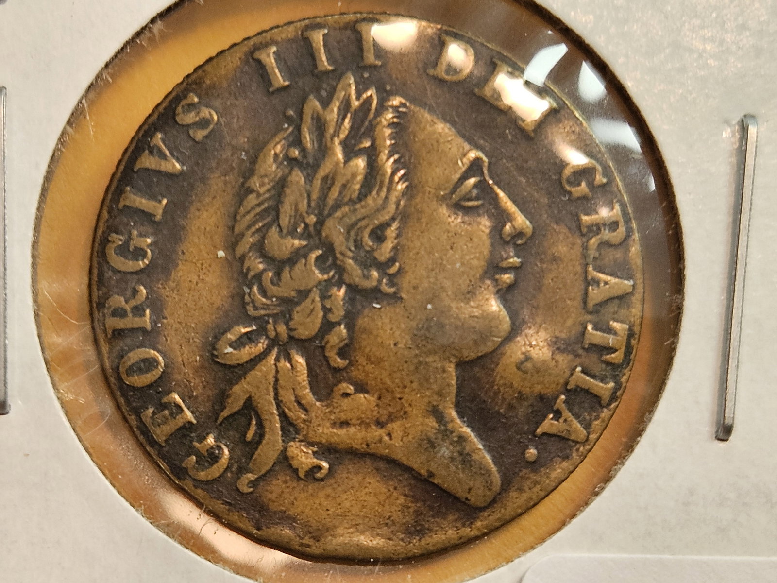 Older 1701 Spade Guinea Gaming Token (1 of 5)