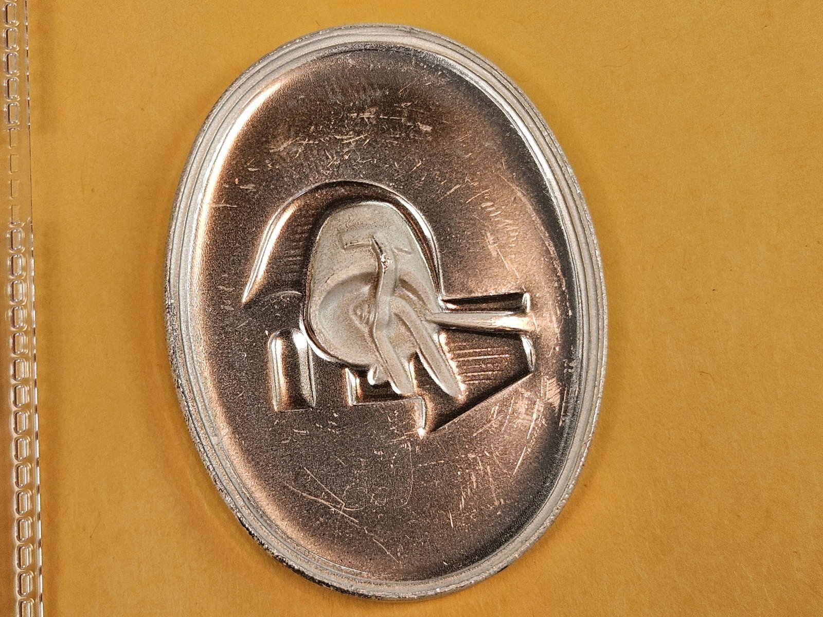 Scarcer One troy ounce .9999 fine silver Commemorative Art Bars - 3