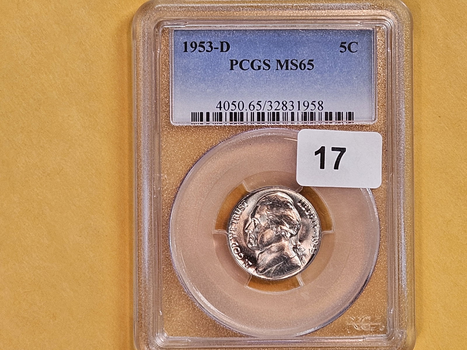 GEM! PCGS 1953-D Jefferson Nickel - 2