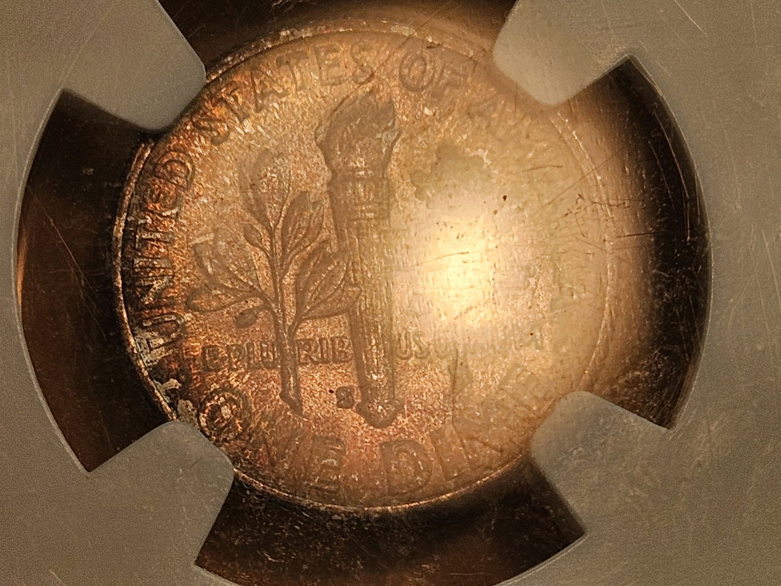 GEM! NGC 1948-S Silver Roosevelt Dime in Mint State 66 - 5