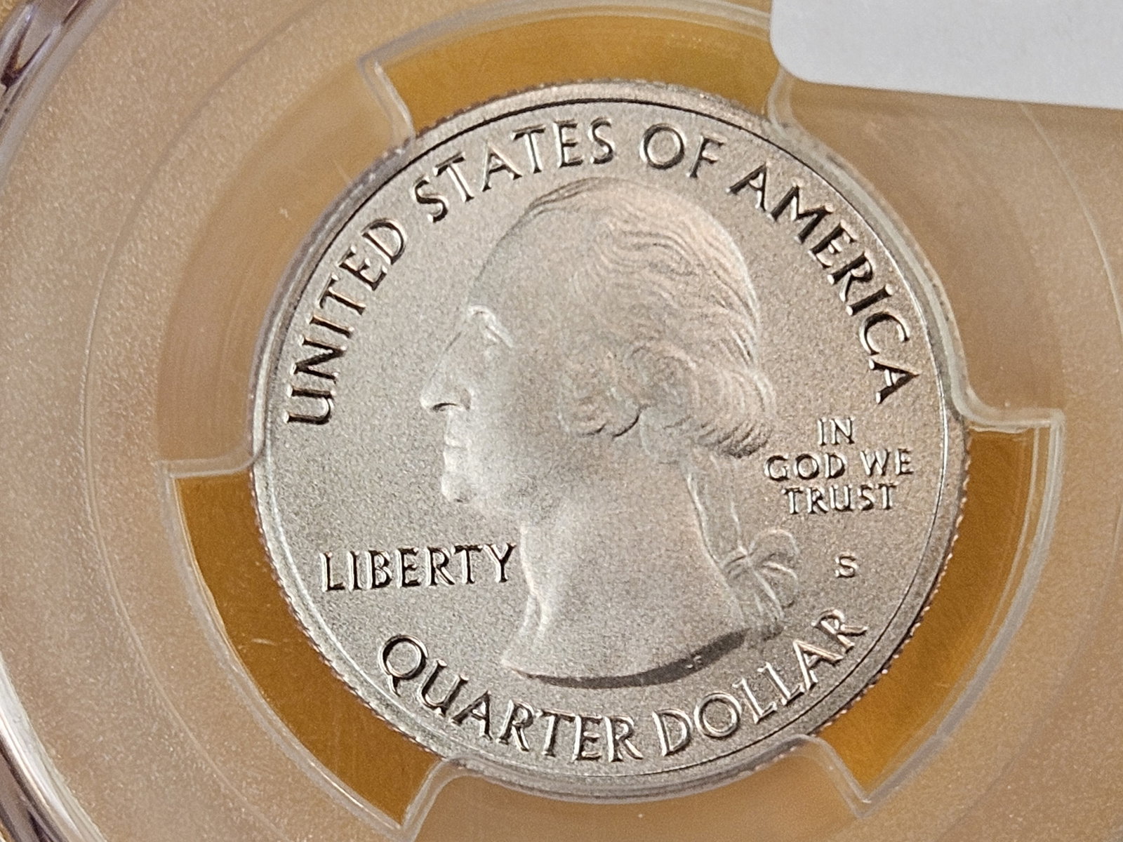 PERFECT! PCGS 2017-S Washington Quarter in Specimen 70: Perfect Grade! George Rogers Clark NP