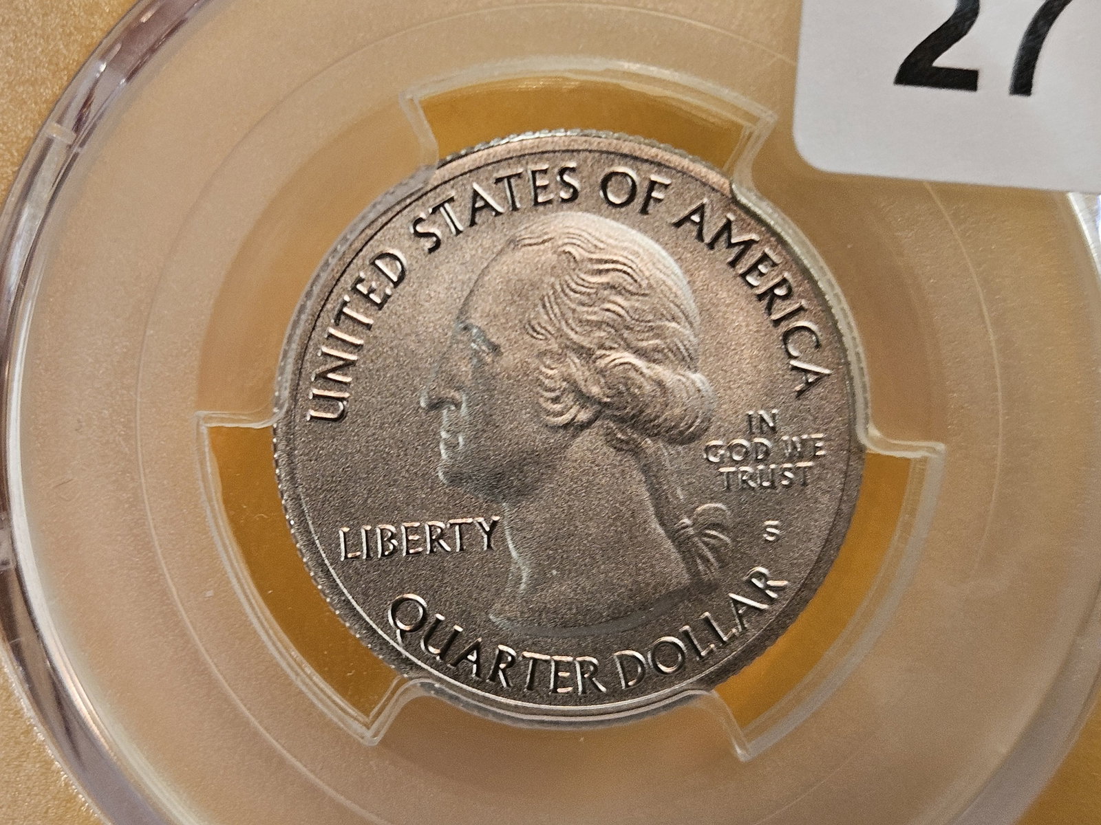 PERFECT! PCGS 2017-S Washington Quarter in Specimen 70: Perfect Grade! Frederick Douglass NP