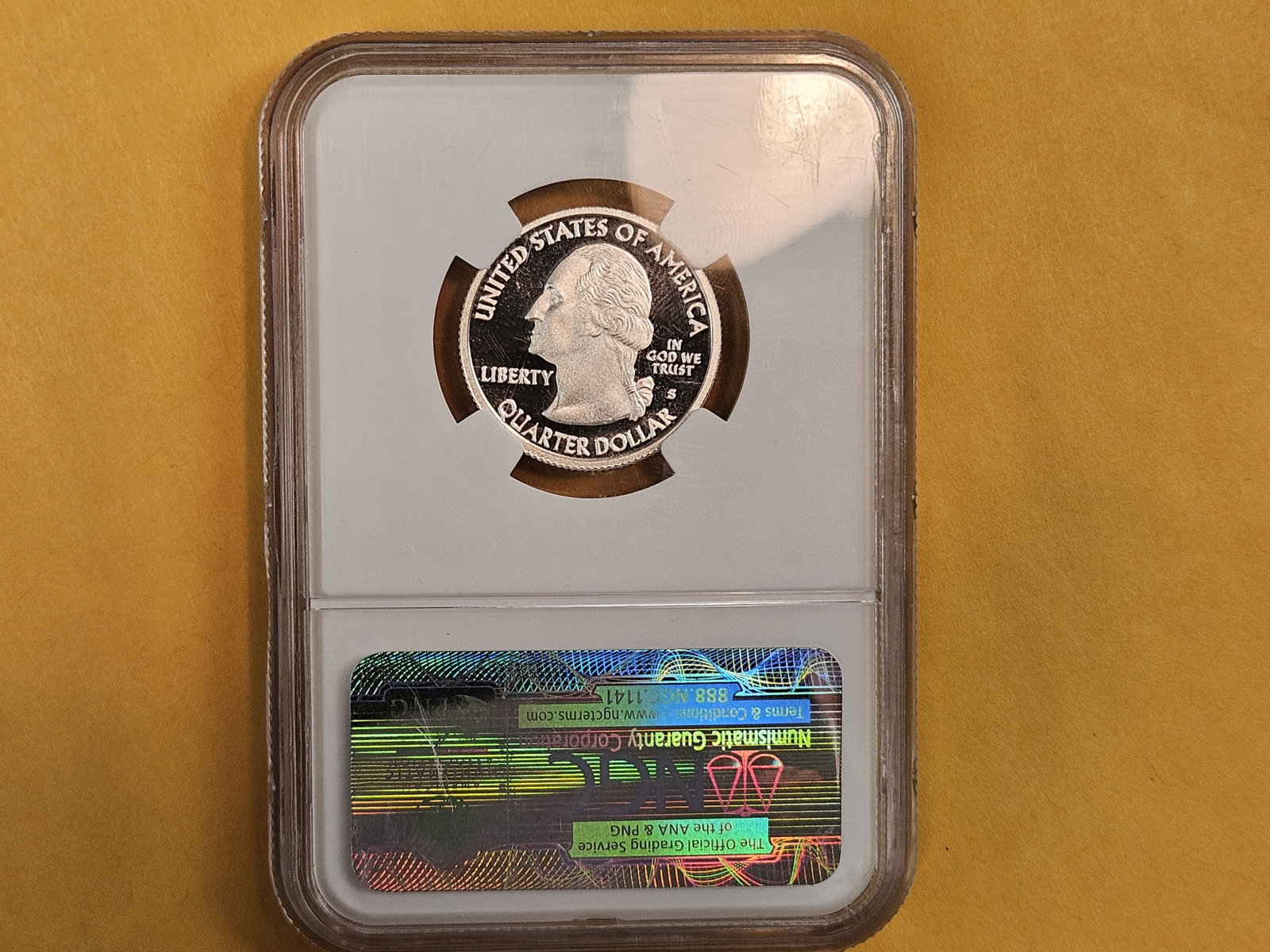 PERFECT! NGC 2009-S SILVER Washington Quarter in Proof 70 Ultra Cameo - 3
