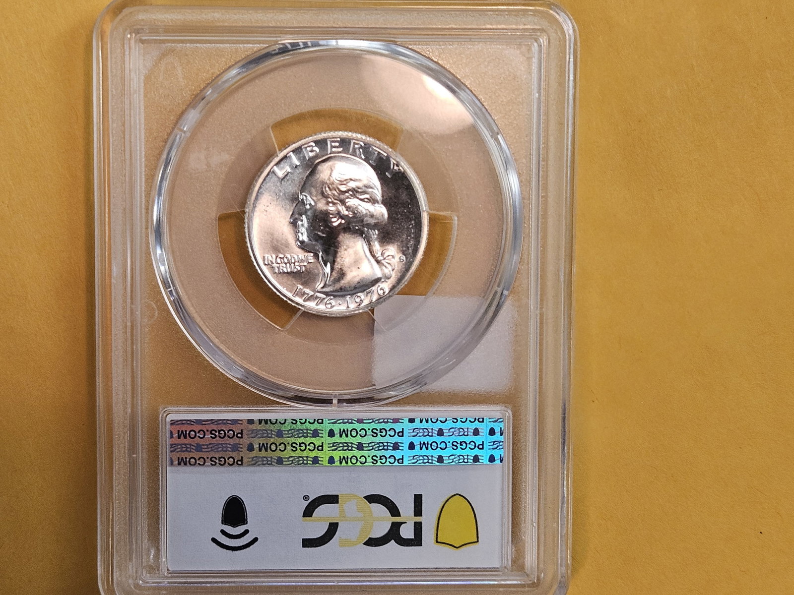Superb GEM! PCGS 1976-S SILVER Washington Quarter in Mint State 68 - 3
