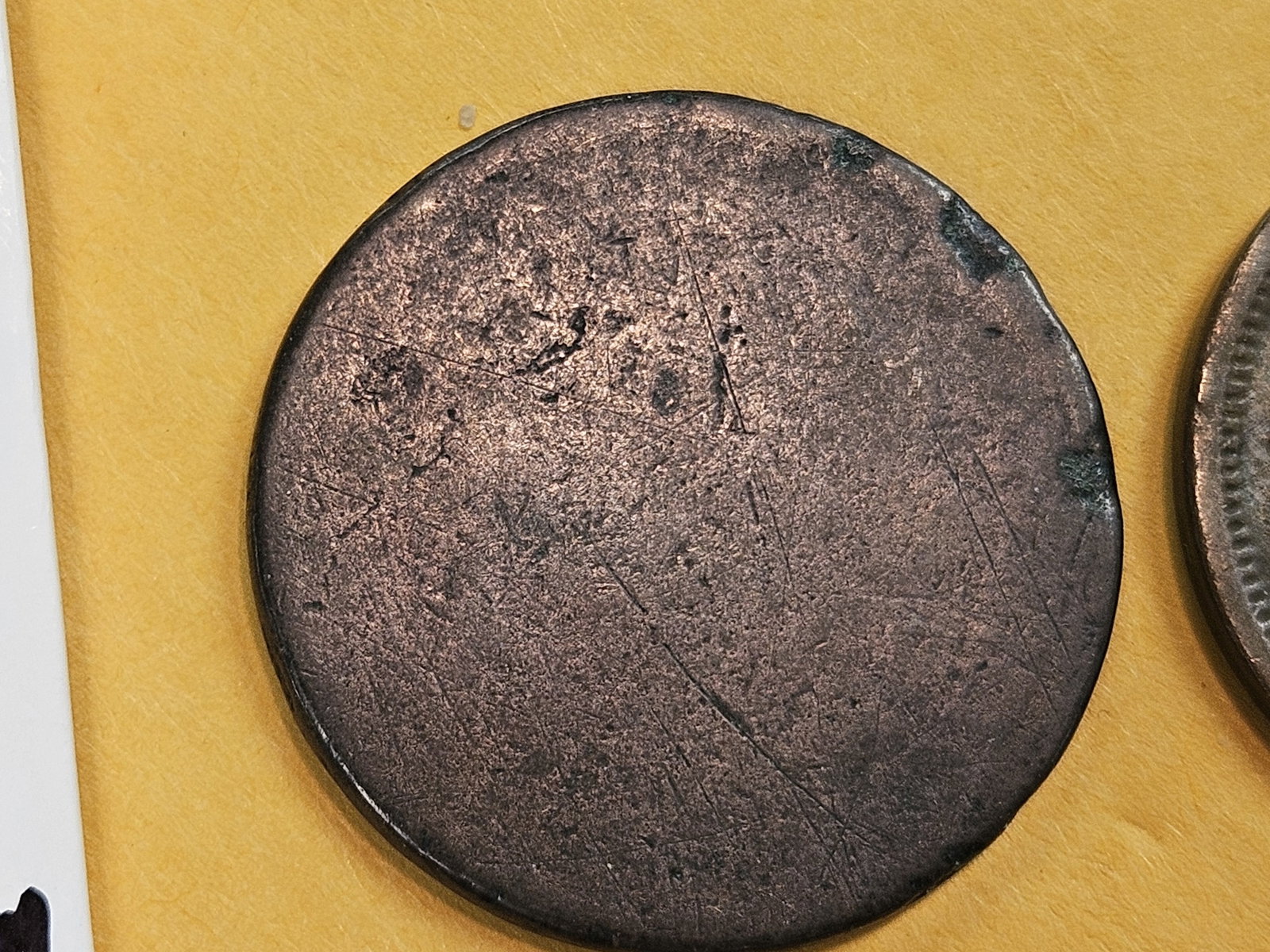 Draped Bust and Braided Hair Large Cents - 4