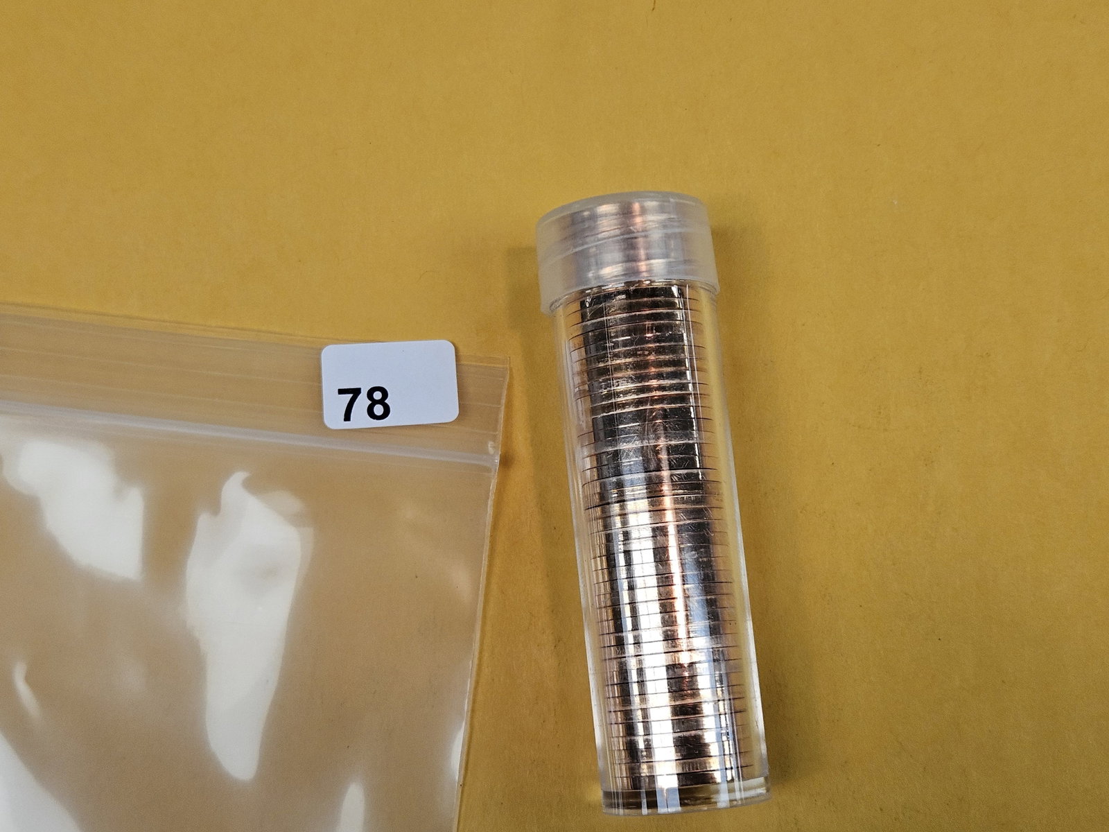 FULL ROLL of Proof Lincoln Cents - 2