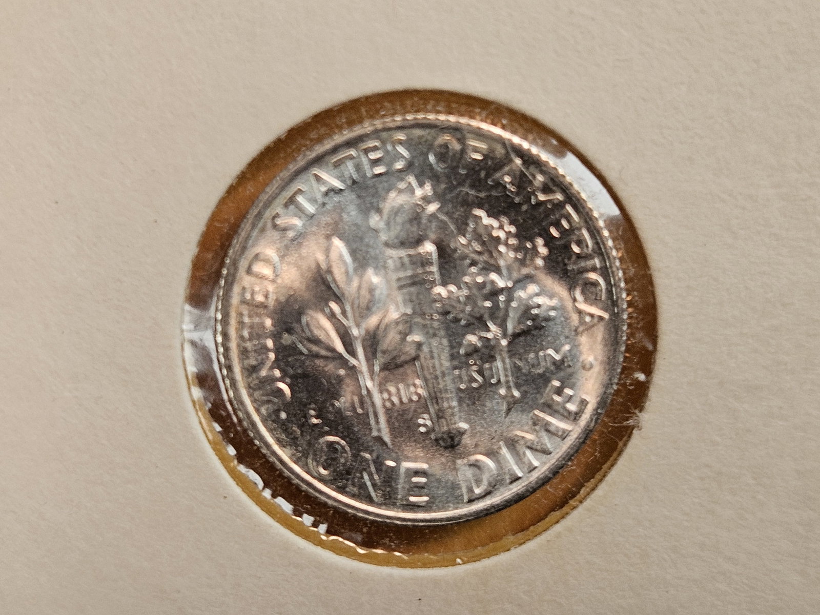 Three GEM Brilliant uncirculated silver Roosevelt Dimes - 5