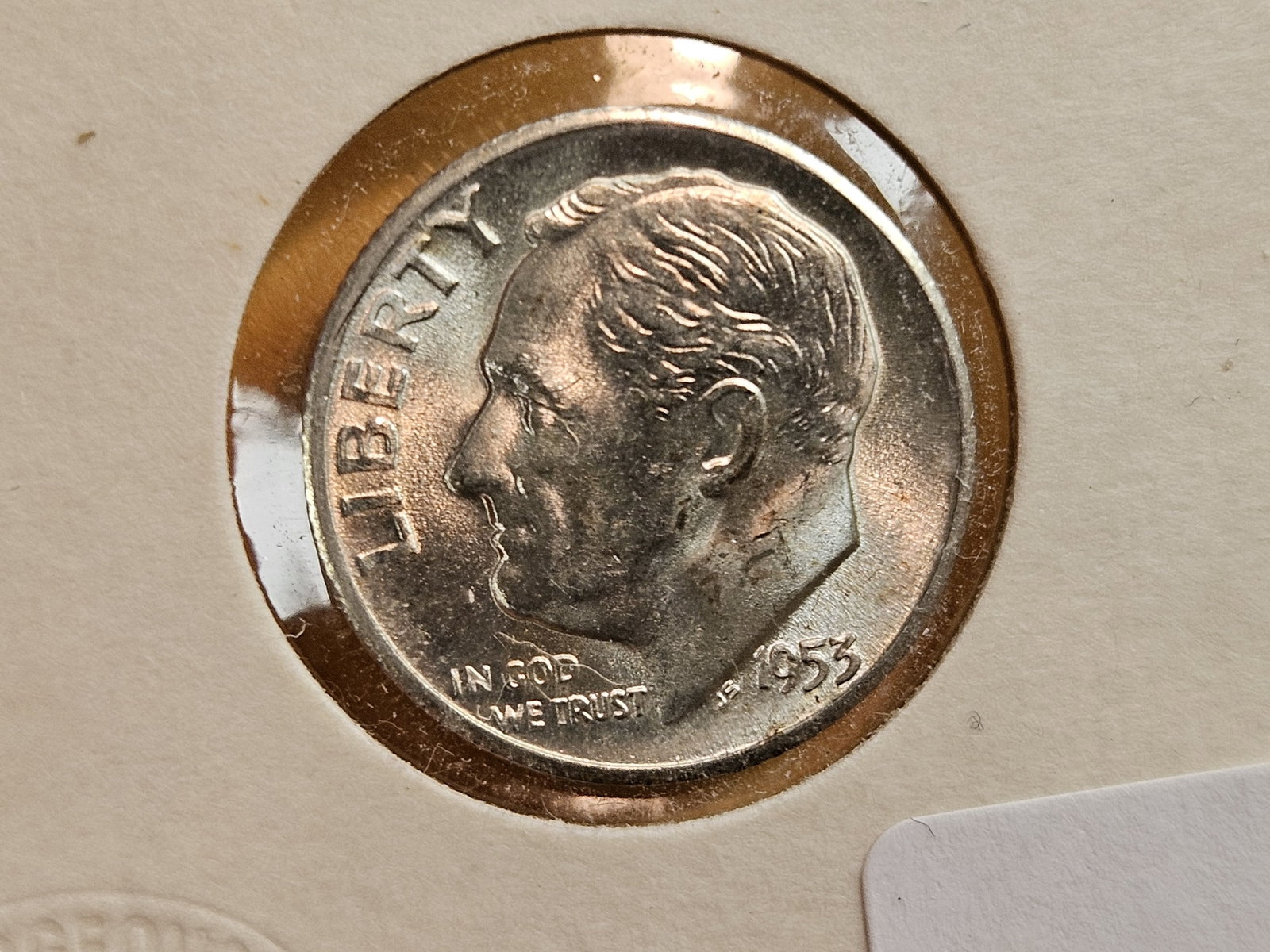 Three GEM Brilliant uncirculated silver Roosevelt Dimes - 6