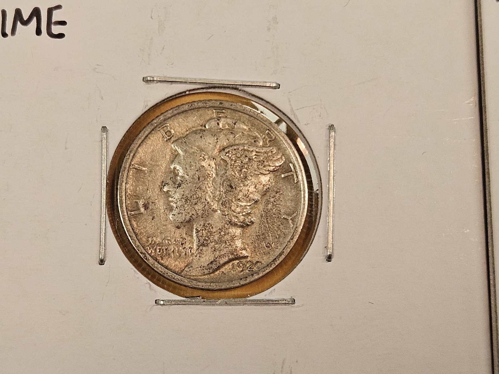 Five mixed Silver Dimes - 4