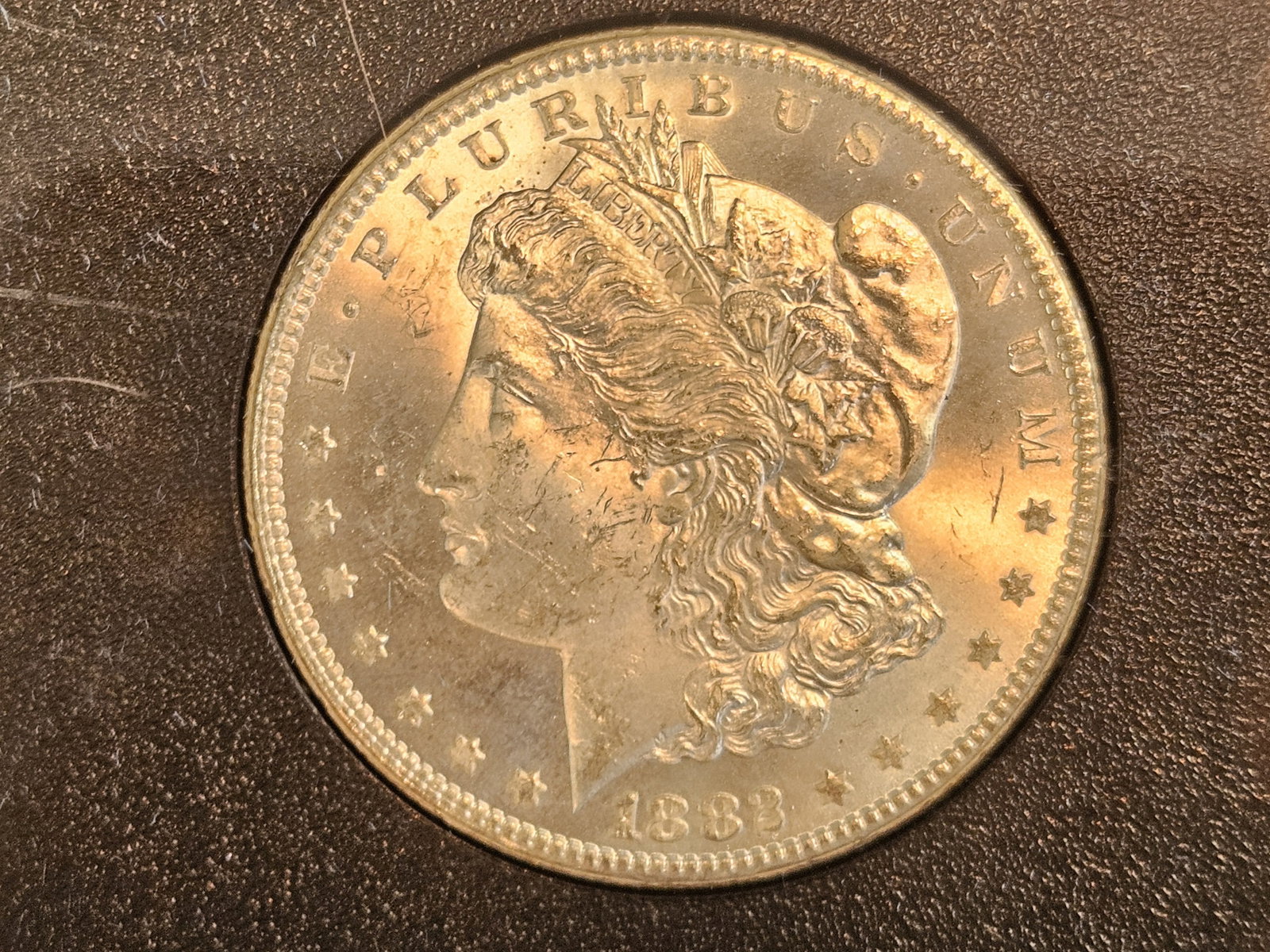 ** KEY DATE ** GSA 1882-CC Morgan Dollar in Choice Brilliant Uncirculated - 4