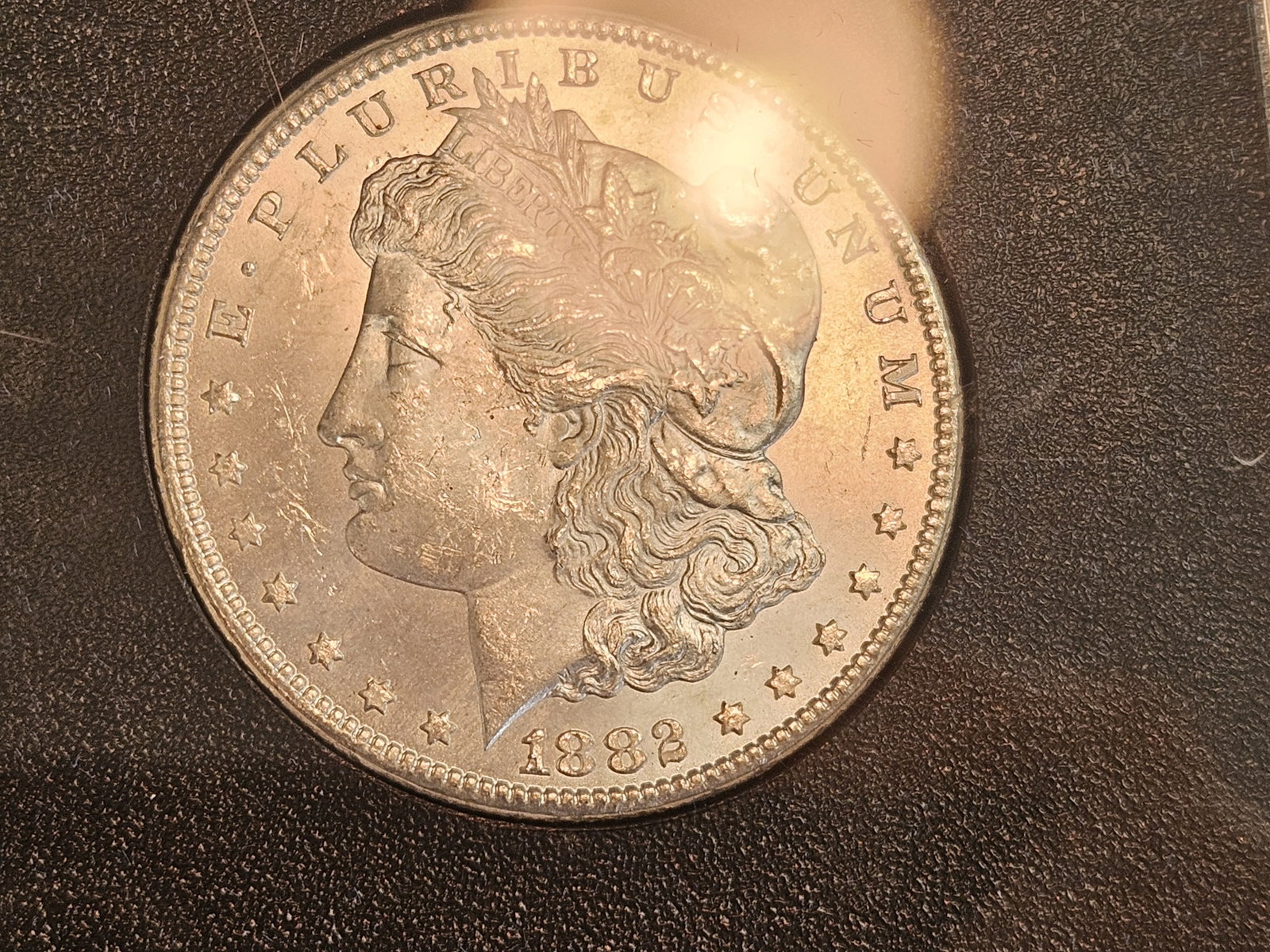 ** KEY DATE ** GSA 1882-CC Morgan Dollar in Choice Brilliant Uncirculated - 6