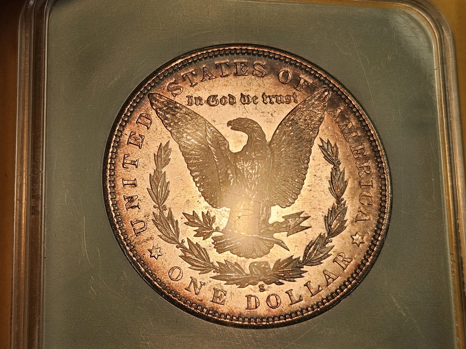 Very Choice Brilliant Uncirculated 1881-S Morgan Dollar - 10