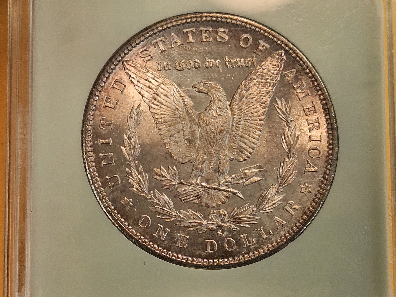 Very Choice Brilliant Uncirculated 1881-S Morgan Dollar - 12