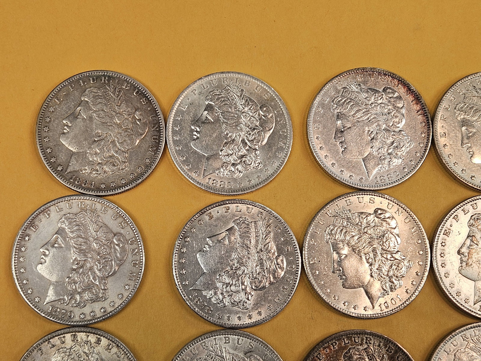** FULL ROLL ** Twenty Morgan Silver Dollars - 2
