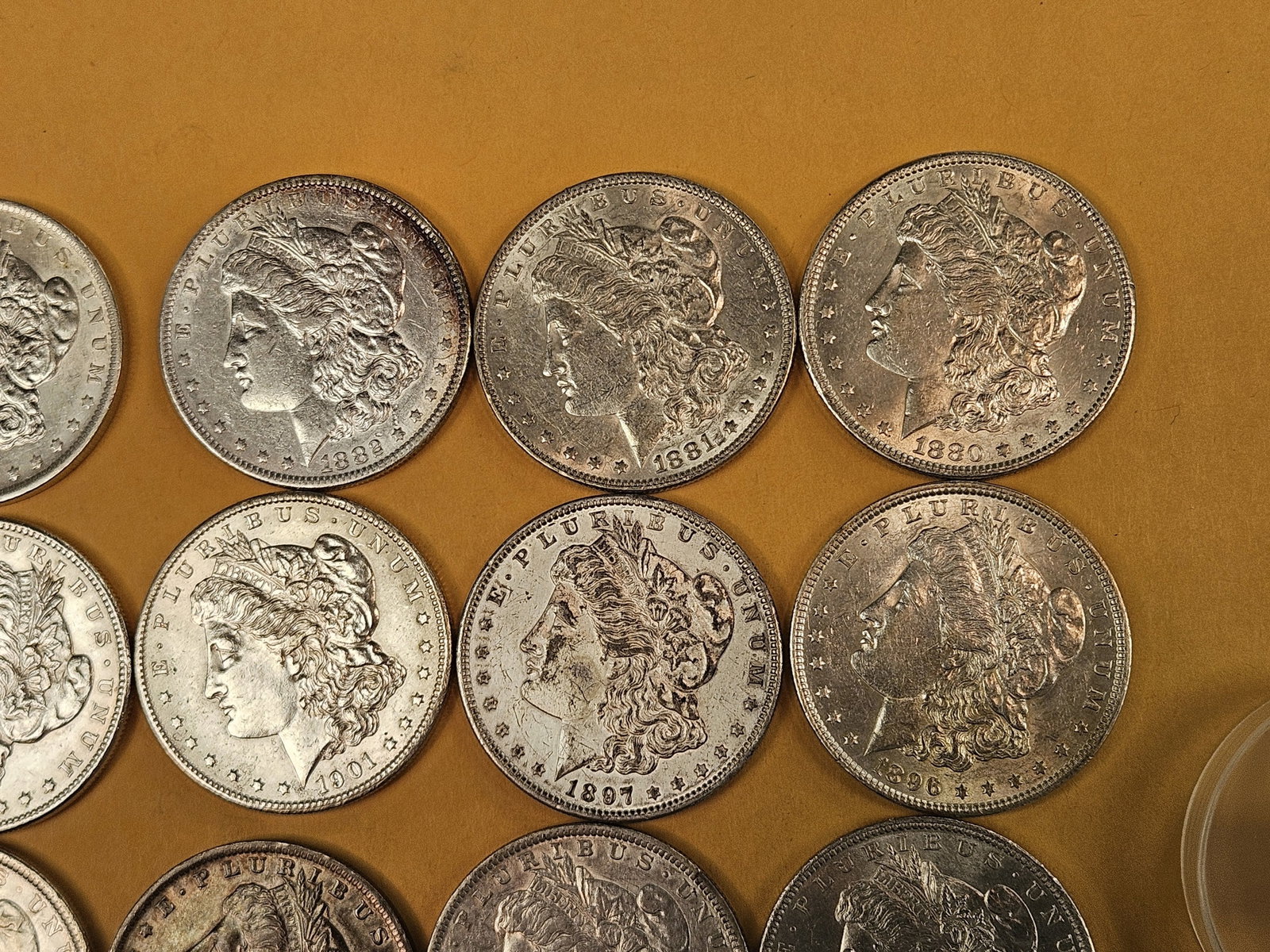 ** FULL ROLL ** Twenty Morgan Silver Dollars - 4