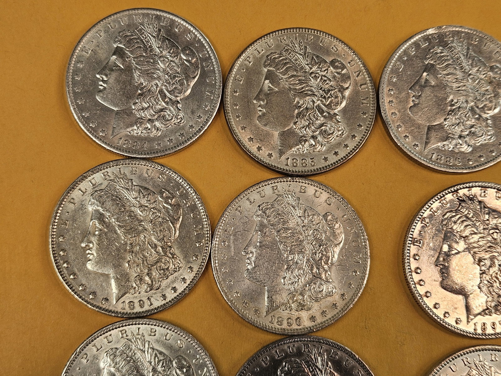 ** FULL ROLL ** Twenty Morgan Silver Dollars - 2