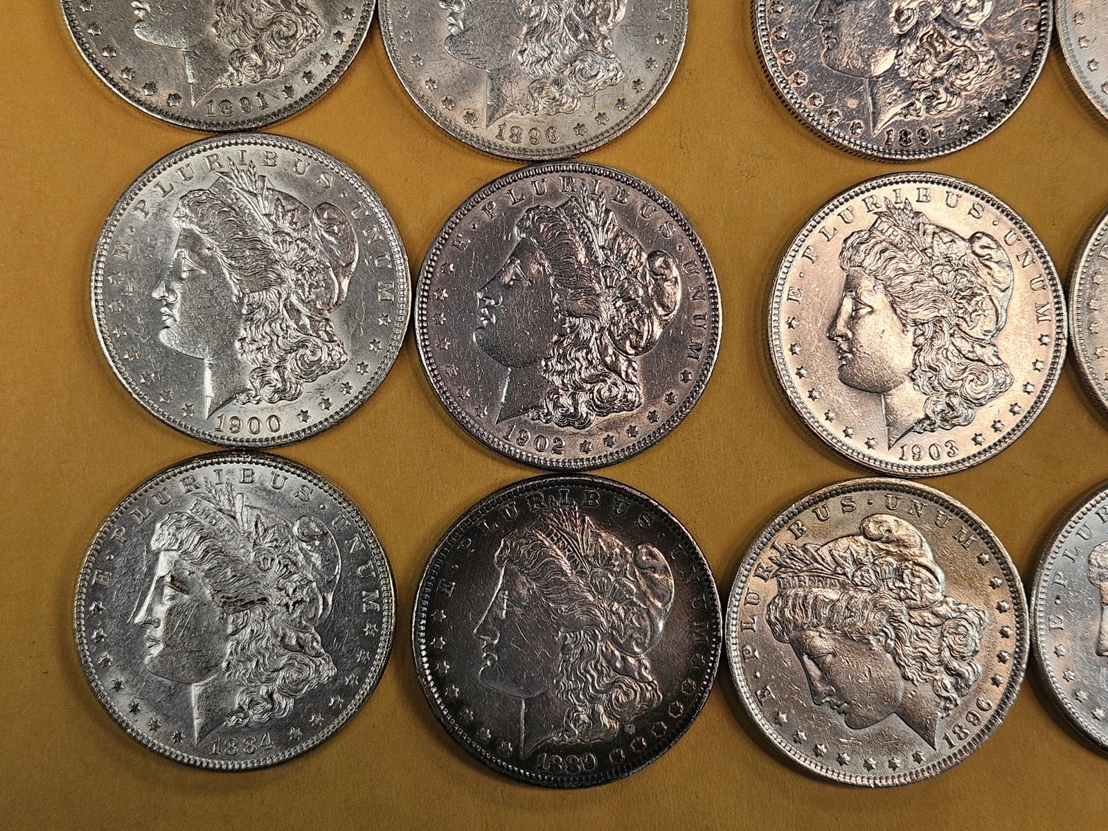 ** FULL ROLL ** Twenty Morgan Silver Dollars - 5