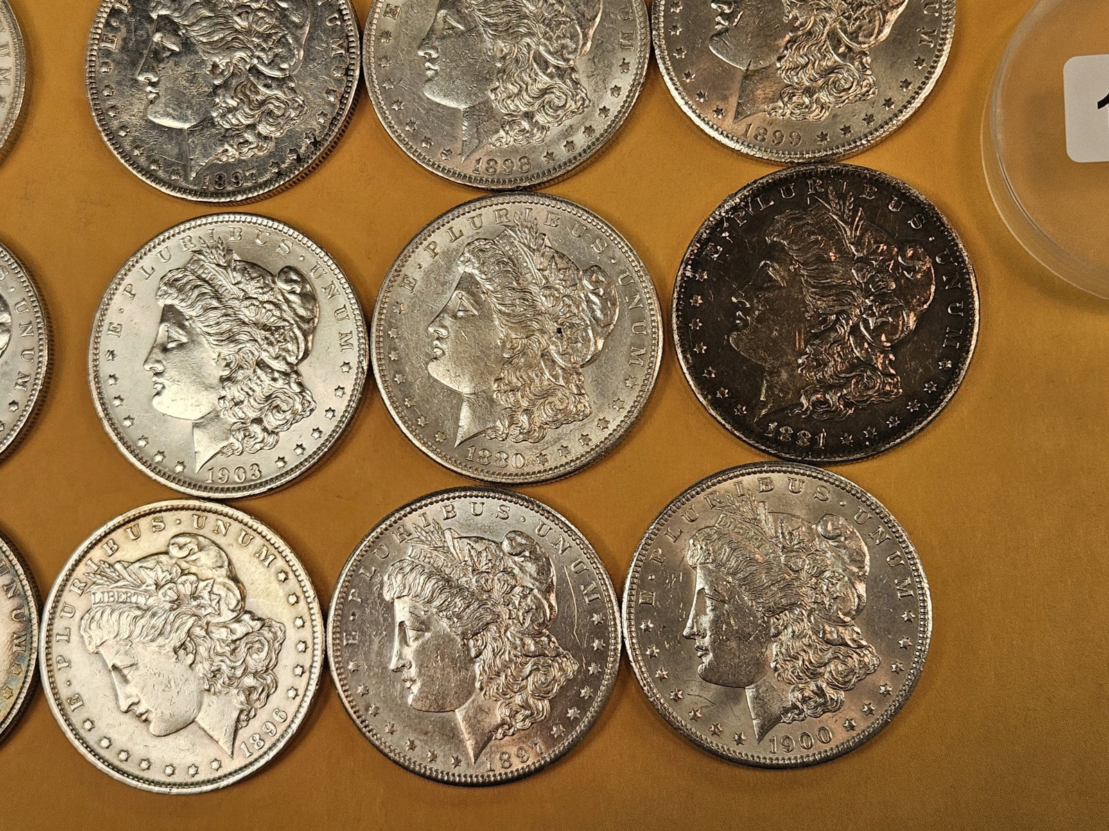 ** FULL ROLL ** Twenty Morgan Silver Dollars - 7