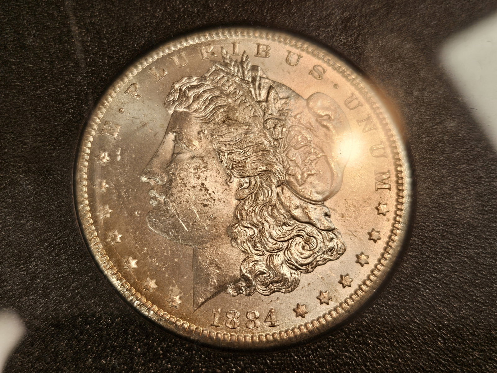 ** KEY DATE ** GSA 1884-CC Morgan Dollar in Choice Brilliant Uncirculated - 4