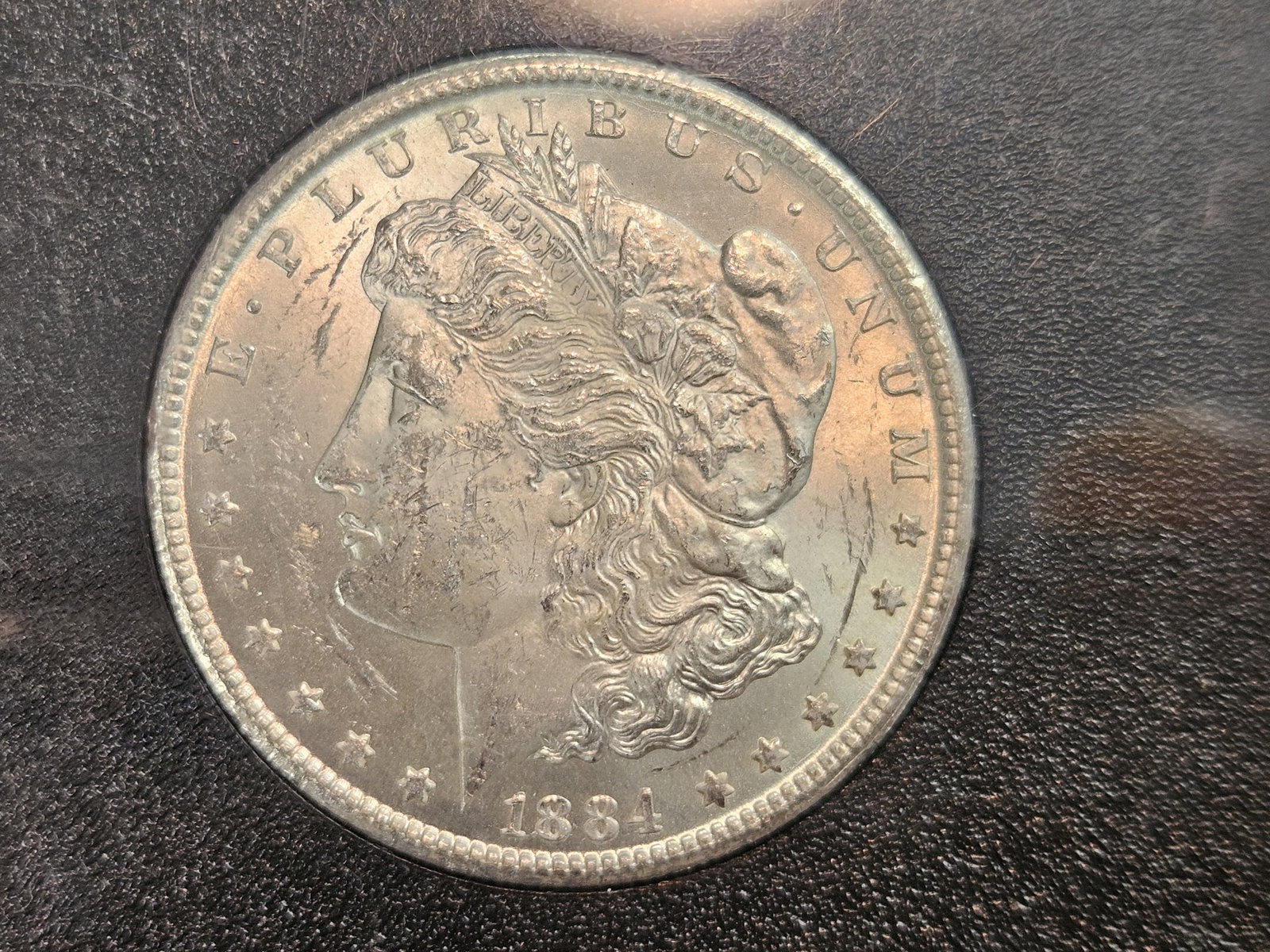 ** KEY DATE ** GSA 1884-CC Morgan Dollar in Brilliant Uncirculated Plus - 4