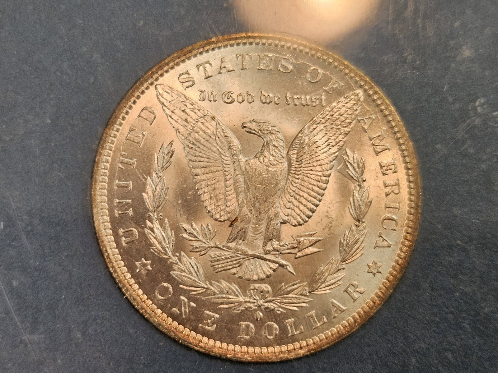 Choice Brilliant Uncirculated plus 1884-O Morgan Dollar - 7