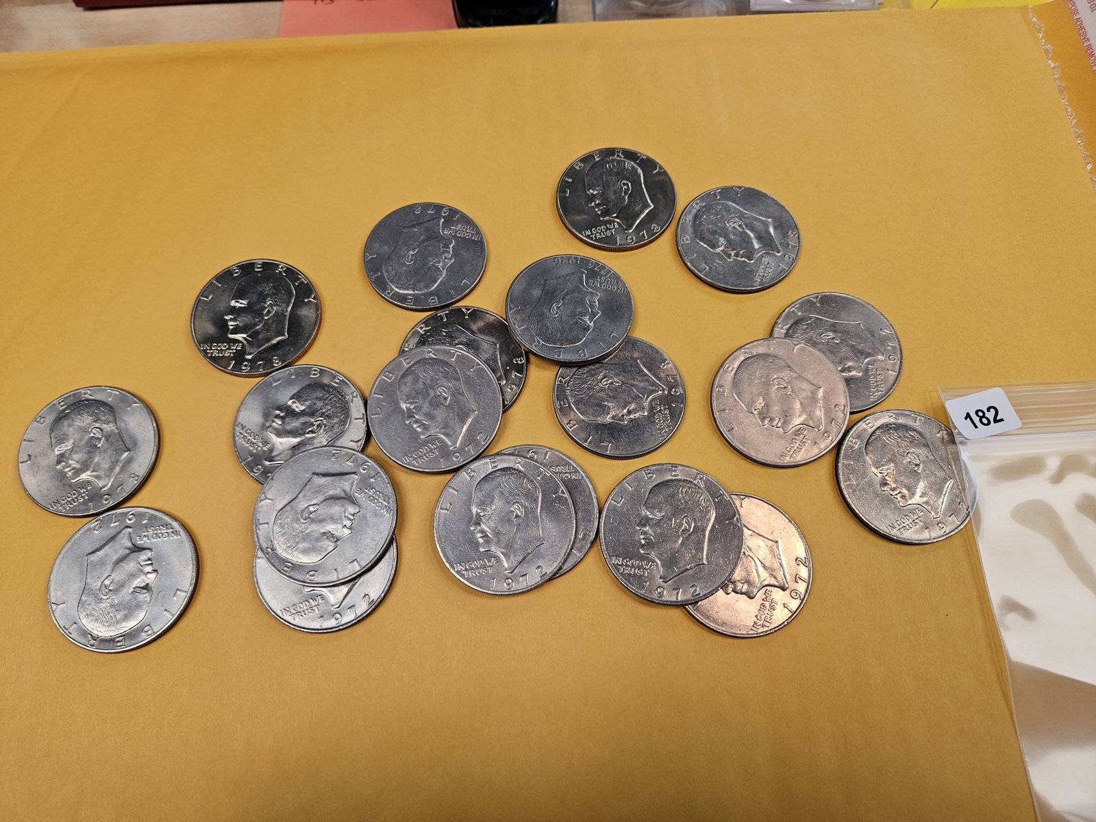 Twenty mixed Eisenhower Dollars - 2