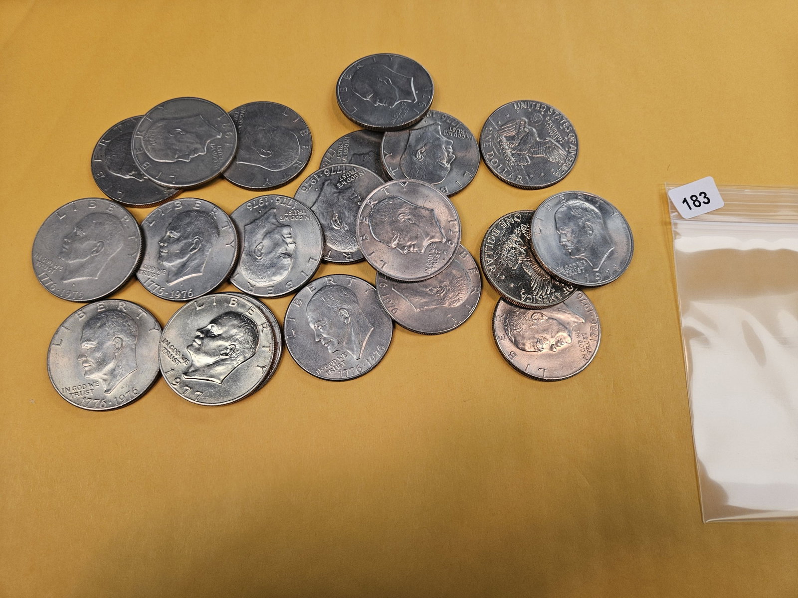 Twenty mixed Eisenhower Dollars - 2