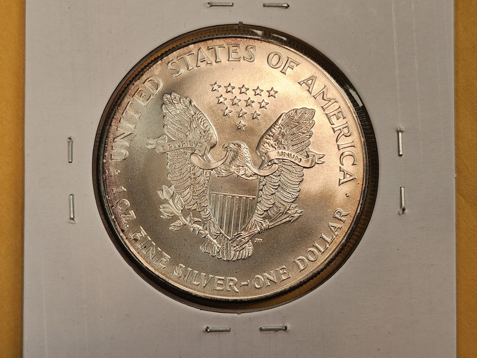 GEM Brilliant Uncirculated 1995 American silver Eagle - 3